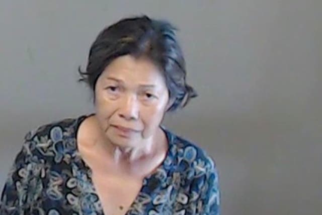 <p>Hong T Huynh, 61, is accused of throwing Molotov cocktails to intentionally set fires at homes in Gwinnett County, Georgia, about 31 miles from Atlanta, on June 1</p>