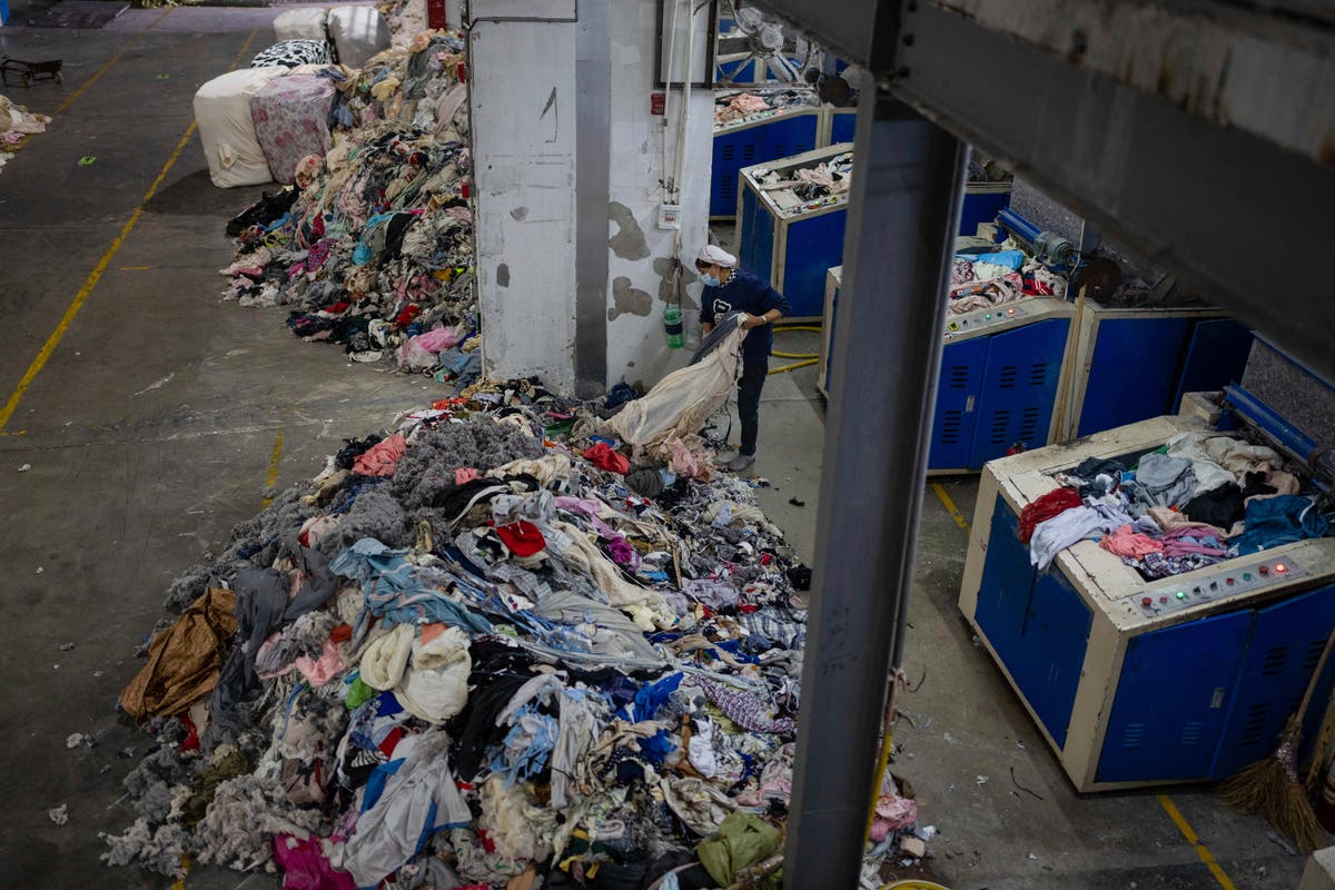 China’s landfills brim with textile waste as fast fashion reigns and recycling takes a back seat