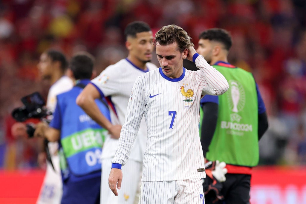 Griezmann failed to deliver for France