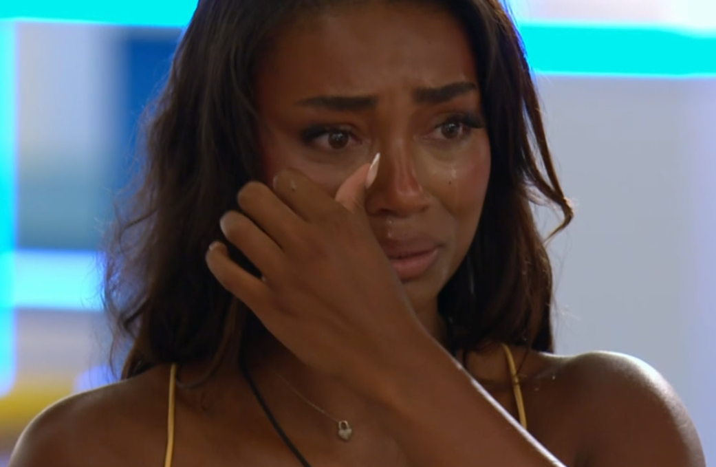 Uma was in tears when it was announced that Wil had been kicked off the island