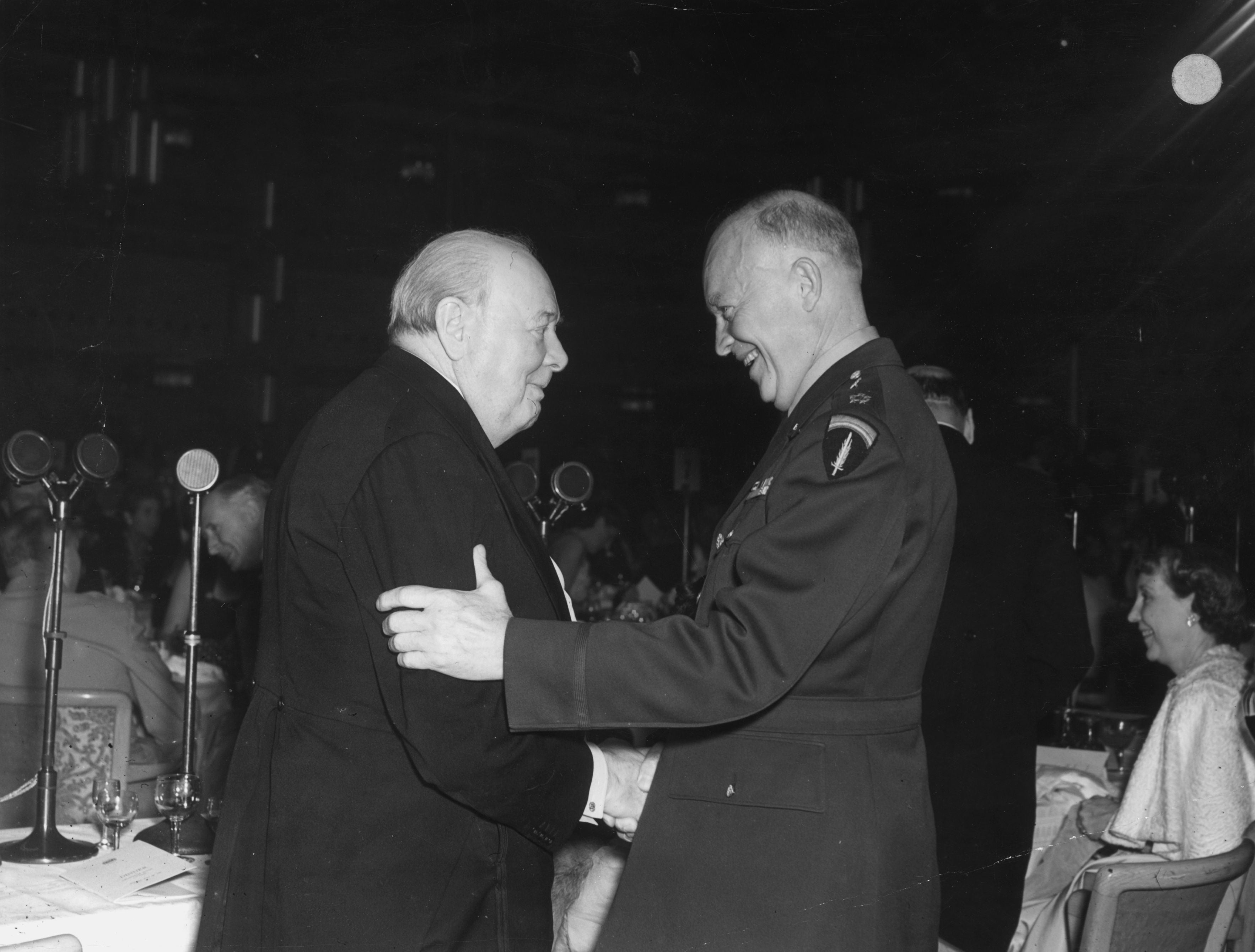 Winston Churchill and Dwight Eisenhower first met in January 1953