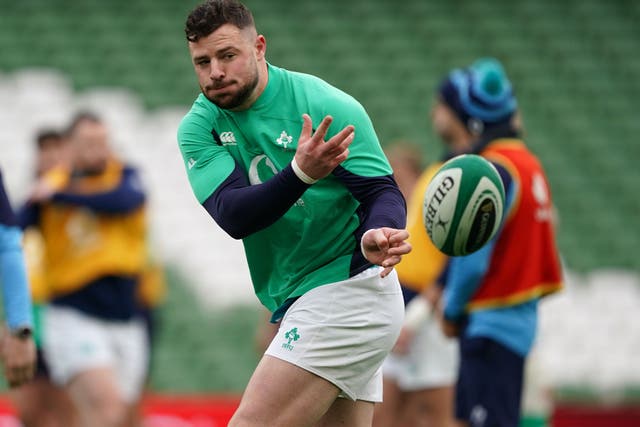 Ireland centre Robbie Henshaw is available for Saturday’s second Test against South Africa after coming through concussion protocols (Brian Lawless/PA)