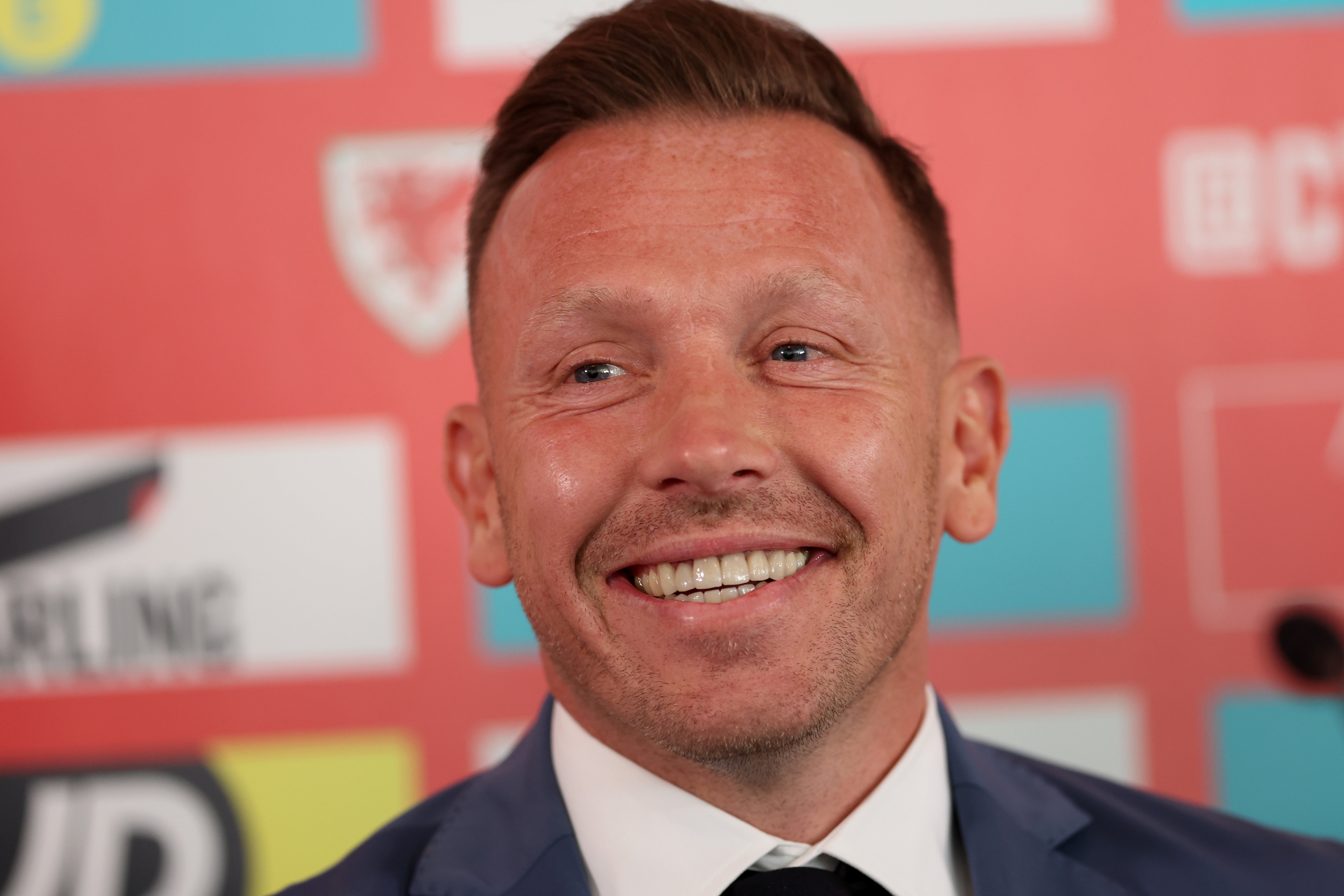 Craig Bellamy met the media on Wednesday after being appointed Wales head coach (Barrington Coombs/PA)