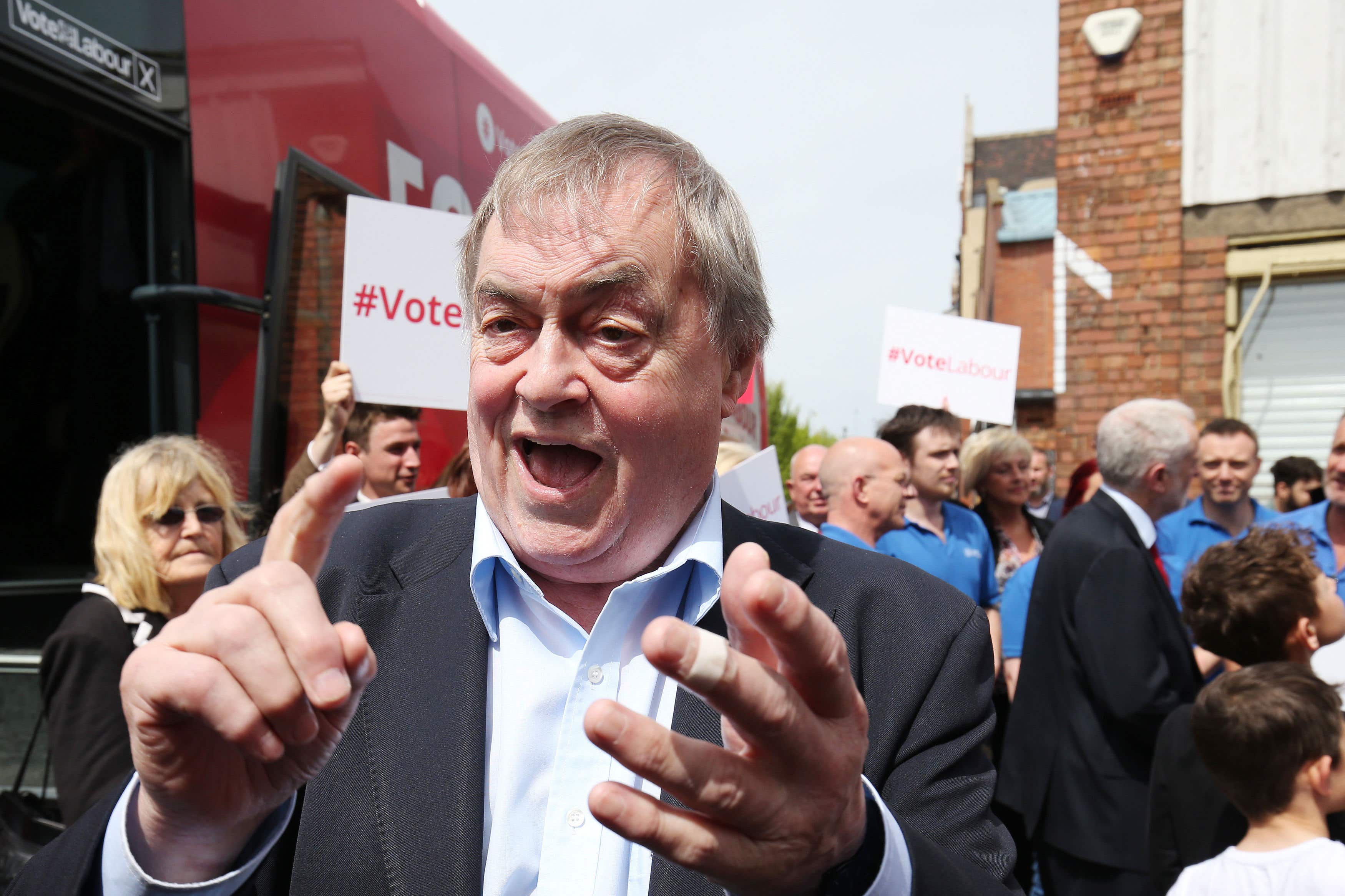 Former Labour deputy prime minister John Prescott (Chris Radburn/PA)