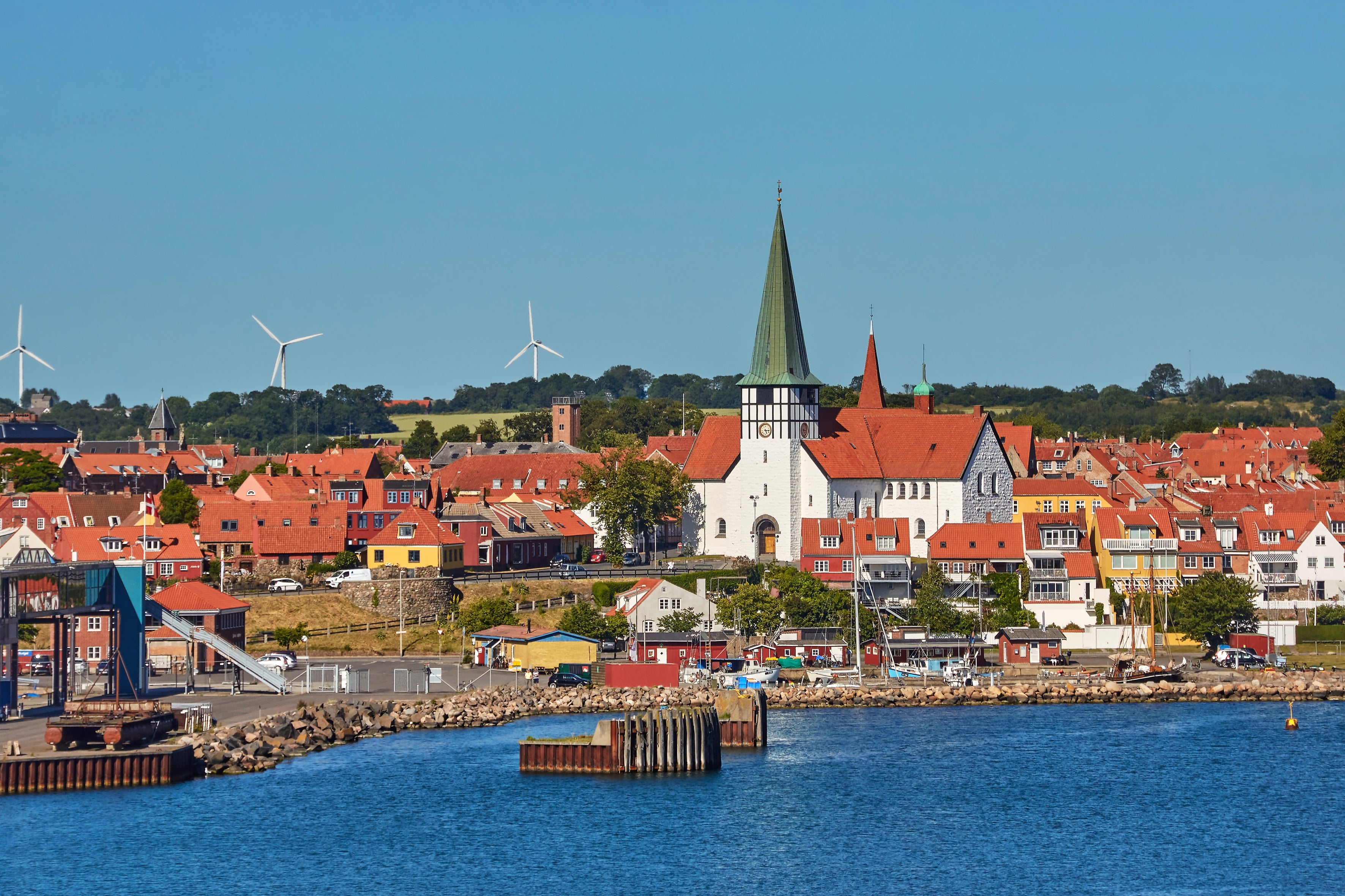 Swap the Mediterranean for the Baltic Sea – such as the town of Ronne in Bornholm, Denmark