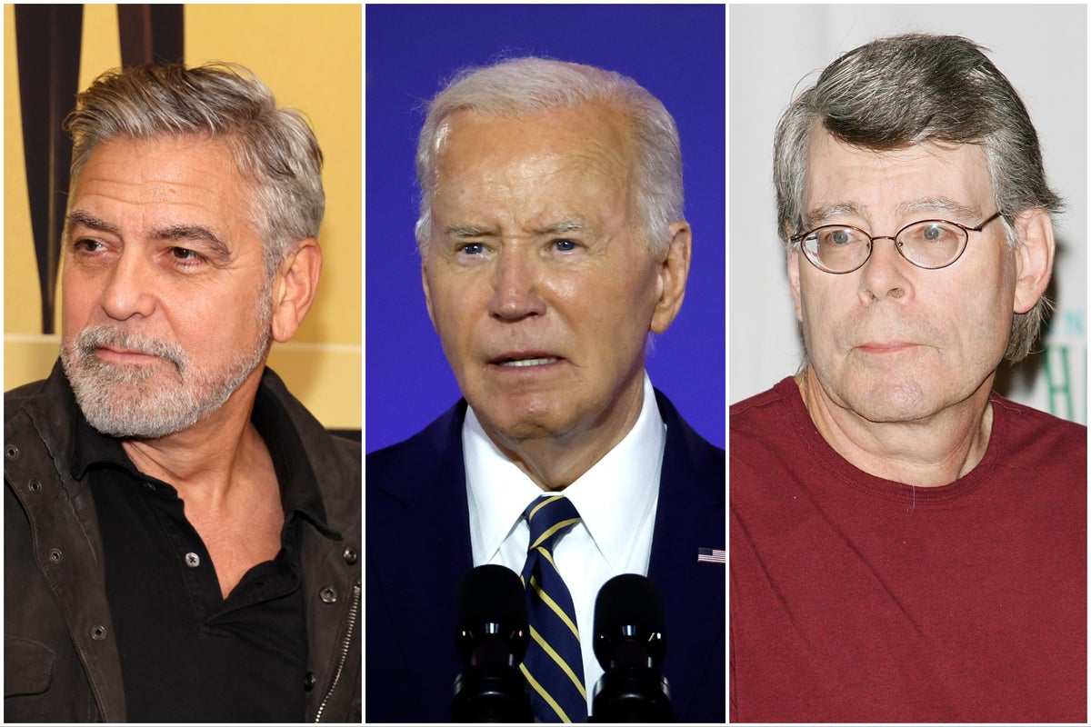 All the celebrities who have called for Joe Biden to step down, from George Clooney to Stephen King 