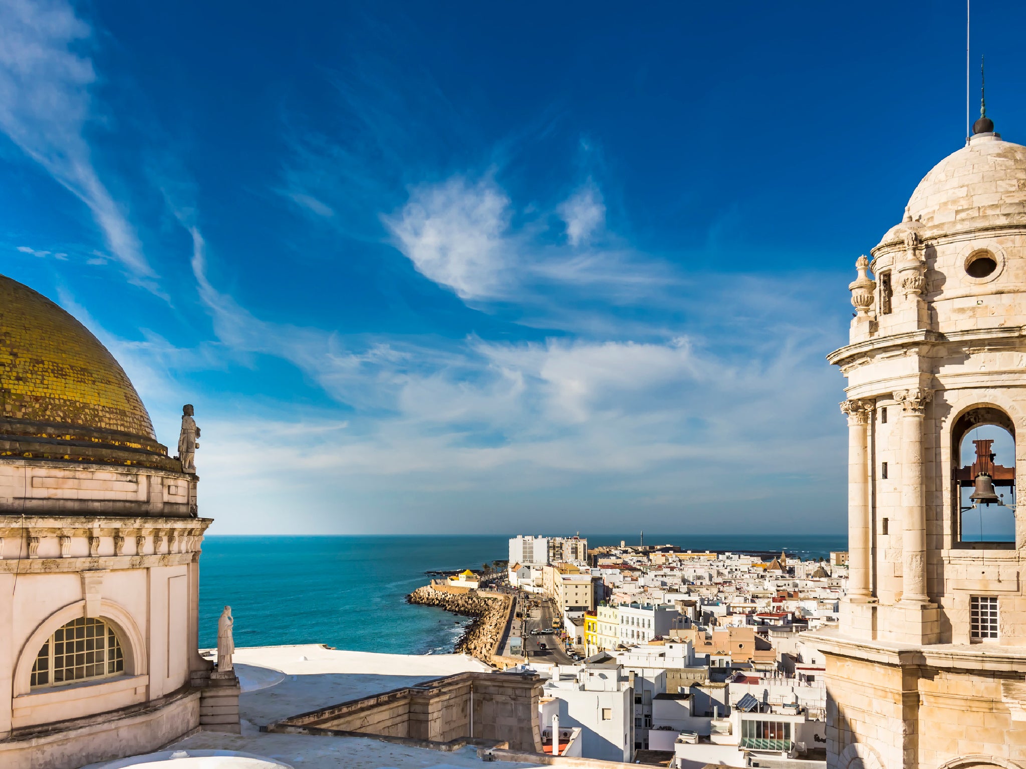 City meets beach in the charming city of Cadiz