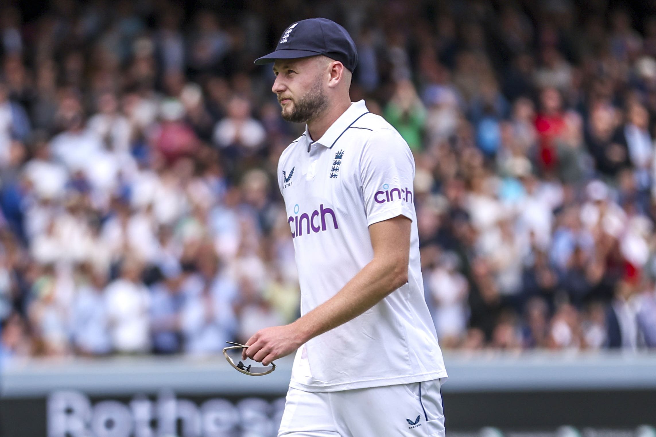 Gus Atkinson shone on his England debut at Lord’s (Steven Paston/PA)