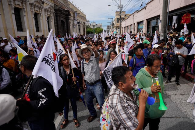 GUATEMALA-PROTESTA
