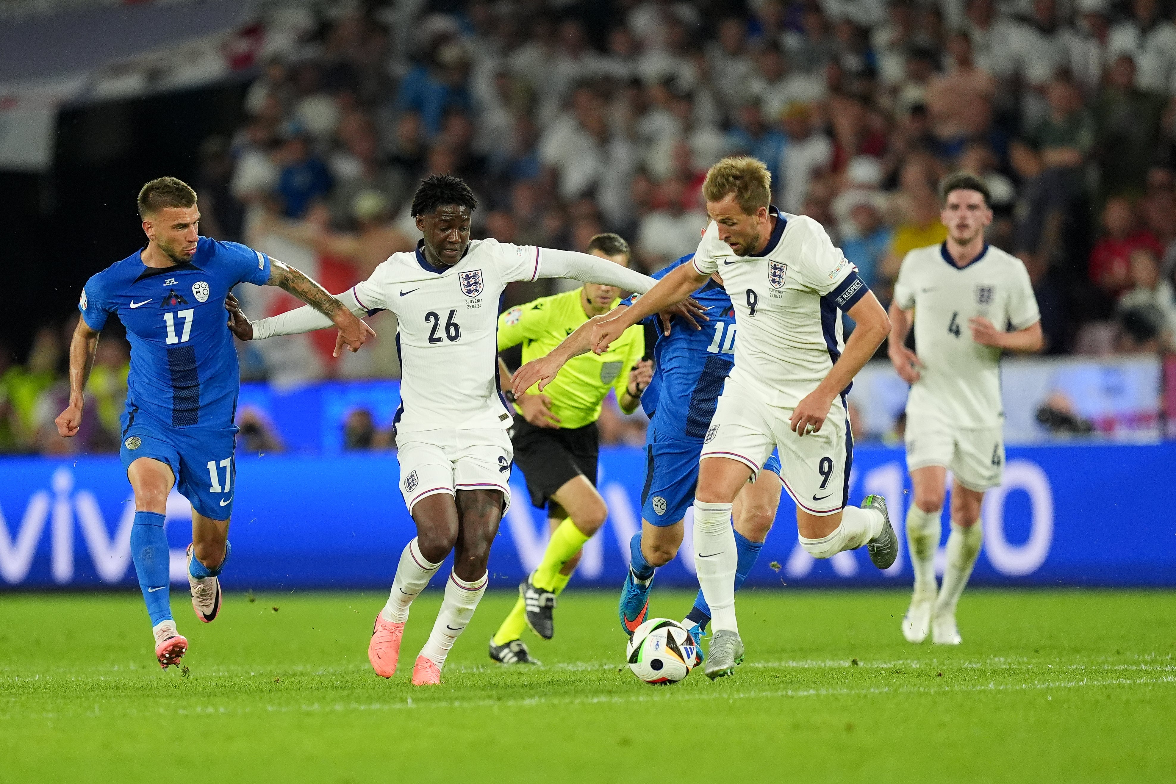 England’s final group game finished goalless (Martin Rickett/PA)