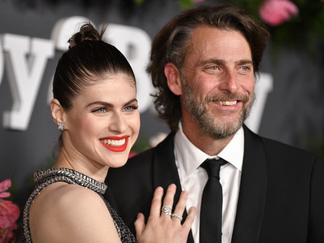 <p> Alexandra Daddario and Andrew Form attend the 2022 Baby2Baby Gala presented by Paul Mitchell at Pacific Design Center on 12 November 2022 in West Hollywood, California (<em>Rodin Eckenroth/Getty Images</em>)</p>