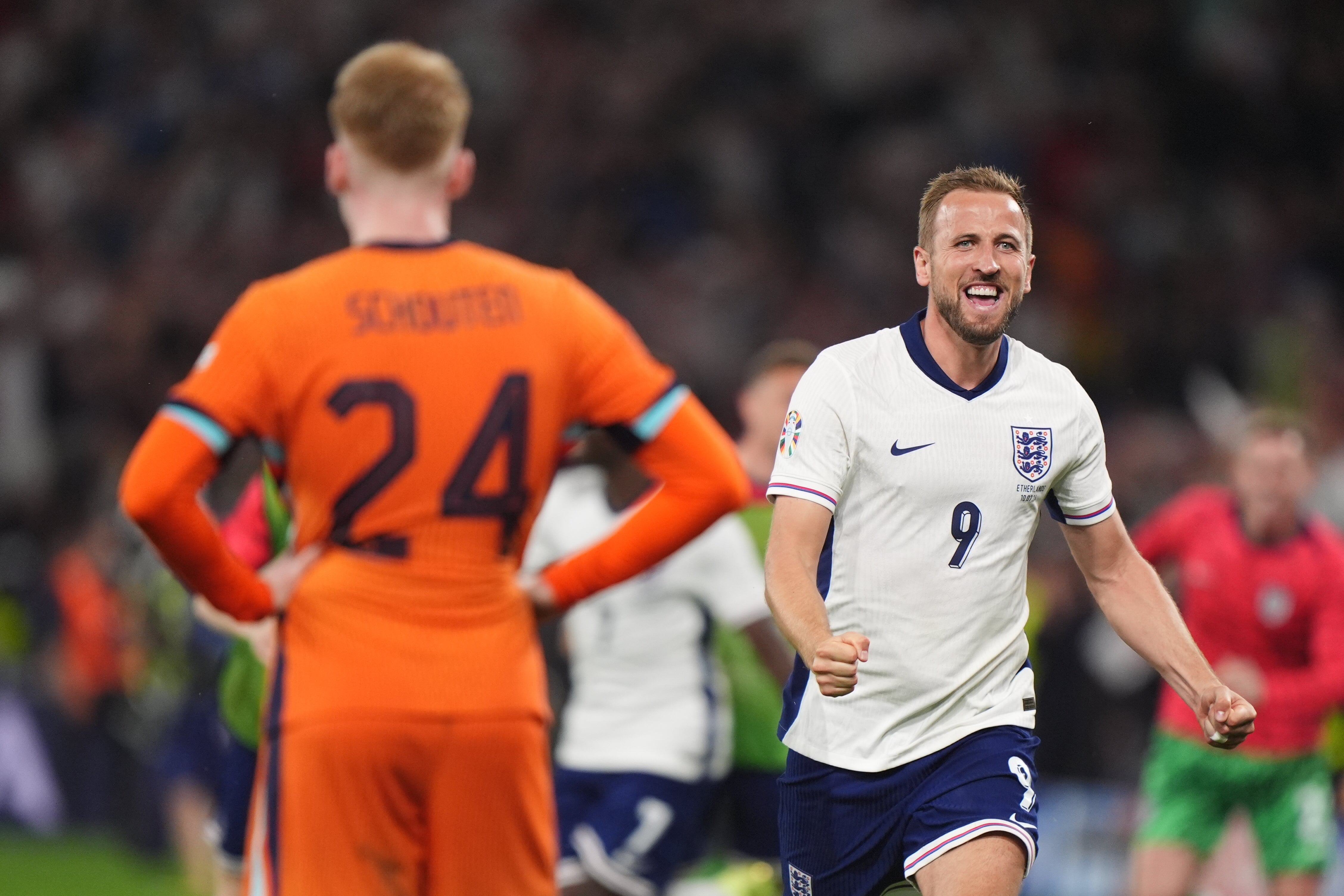 Harry Kane hauled England level from the penalty spot (Bradley Collyer/PA)