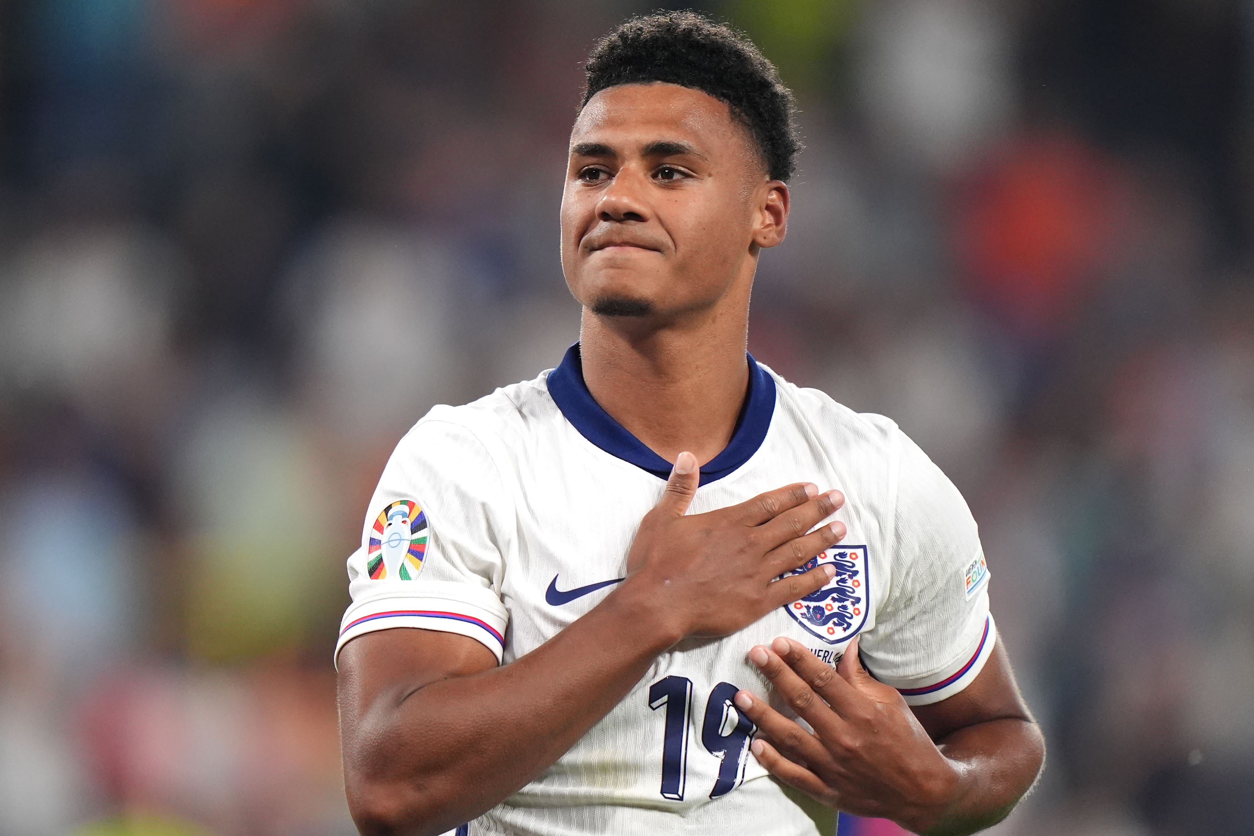 Ollie Watkins struck at the death for England (Bradley Collyer/PA)