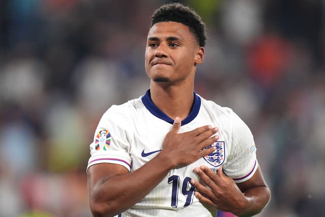 Ollie Watkins struck at the death for England (Bradley Collyer/PA)