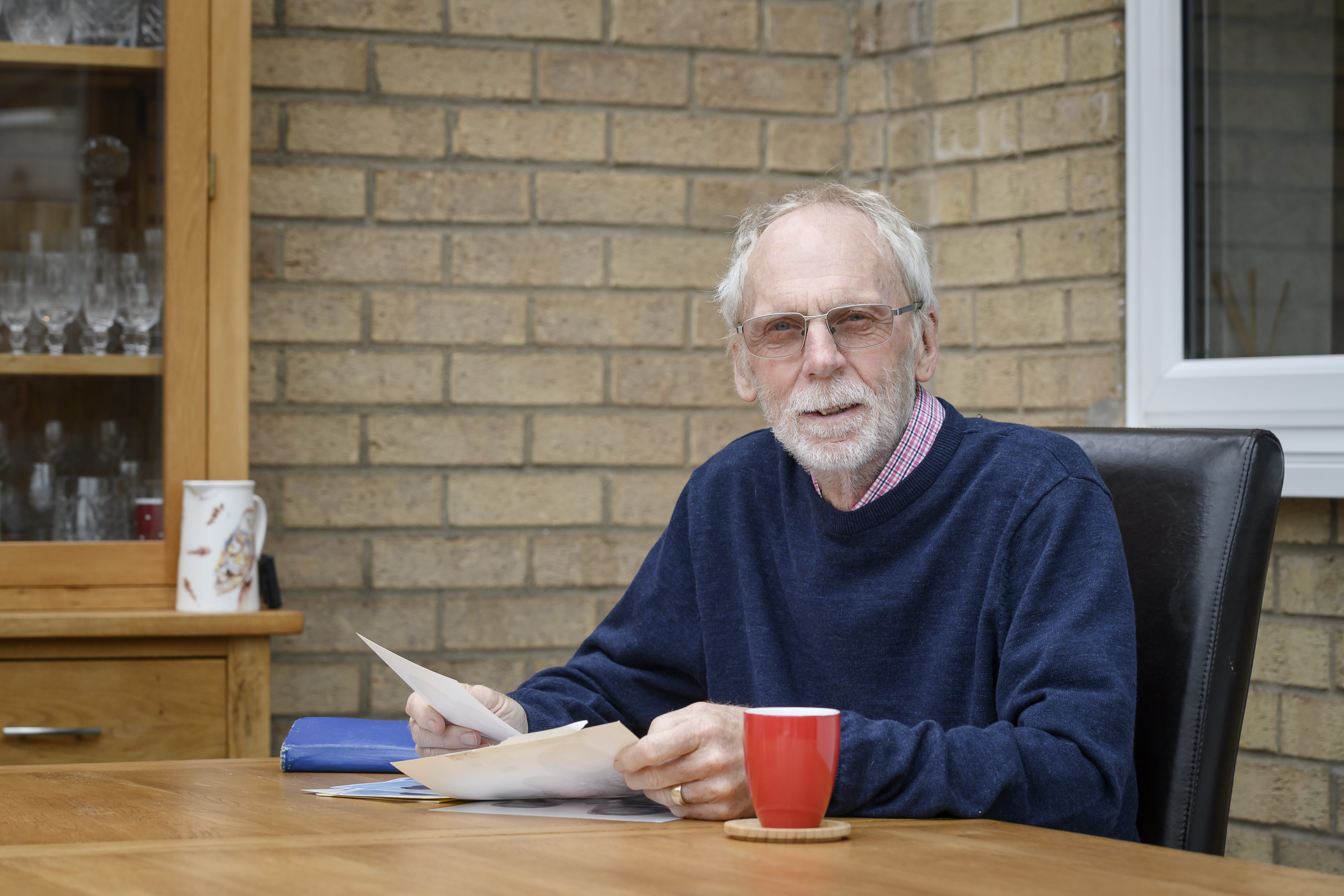 Glynn Evans waited about 18 hours to be treated for a heart attack (Peter Alvey/British Heart Foundation/PA)