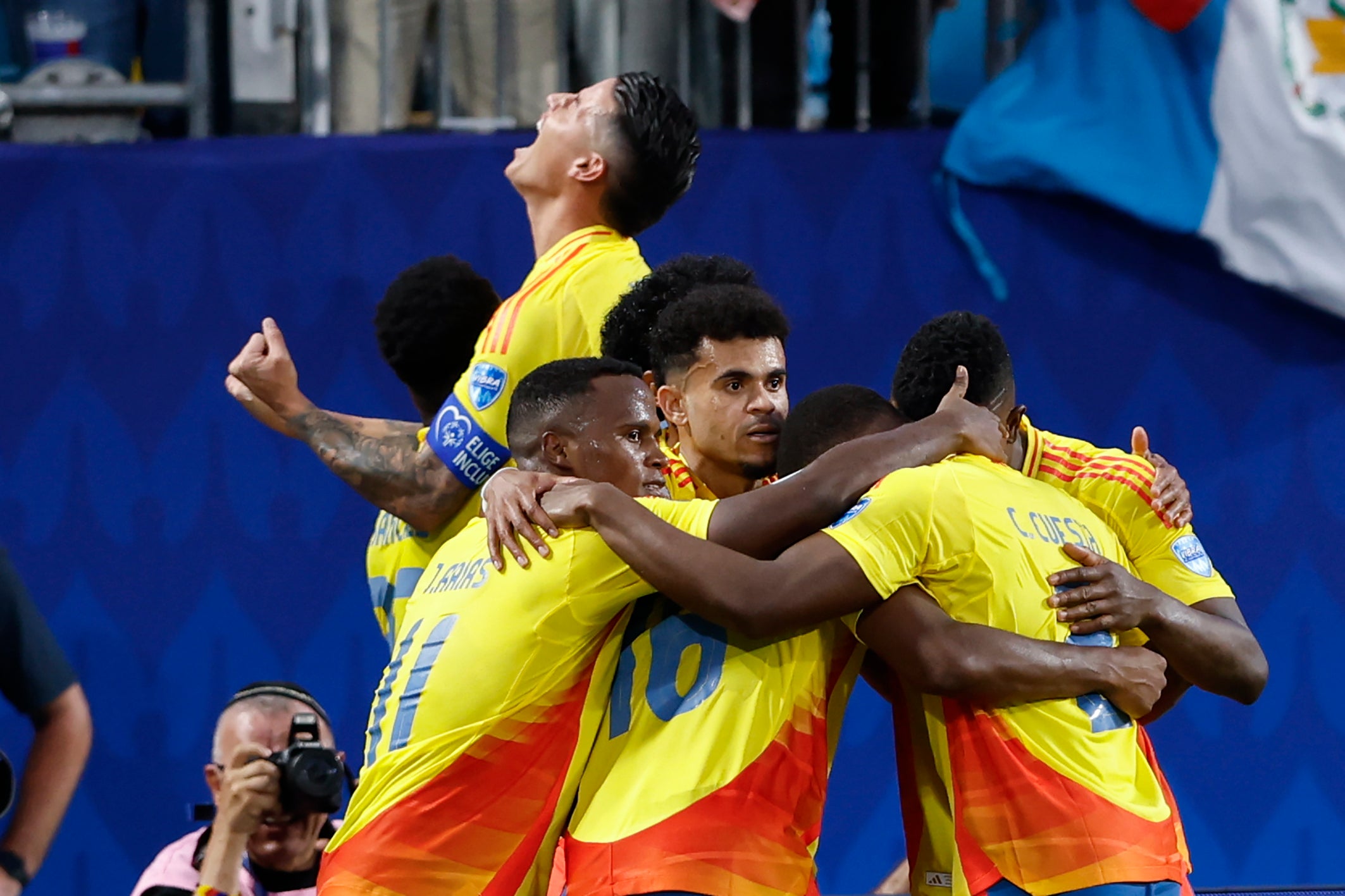 Colombia progressed to the Copa America final