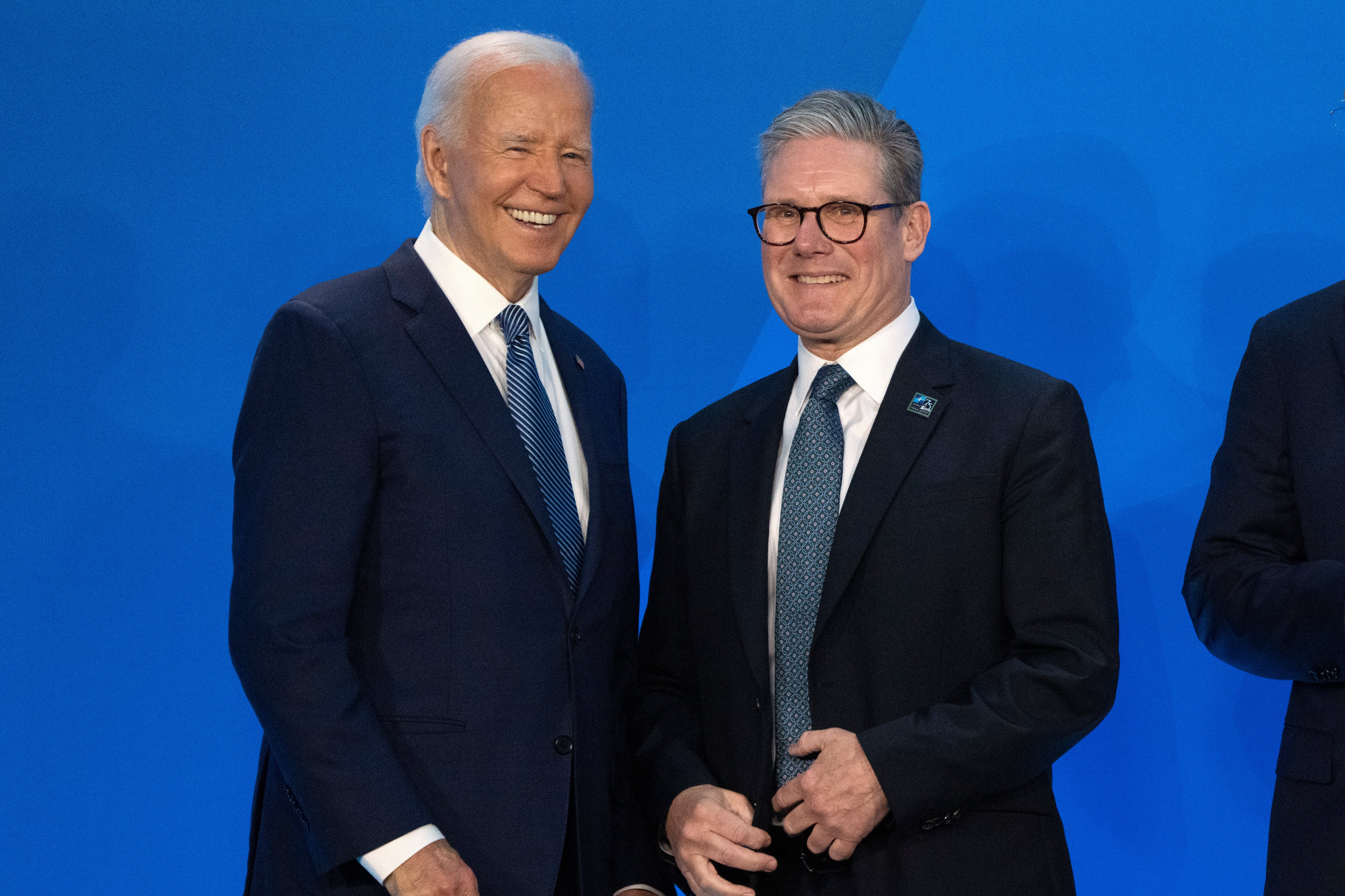 Starmer and Biden met yesterday at Nato