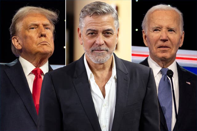 <p>Donald Trump responded to George Clooney’s stunning op-ed calling for Joe Biden to drop out of 2024 race </p>