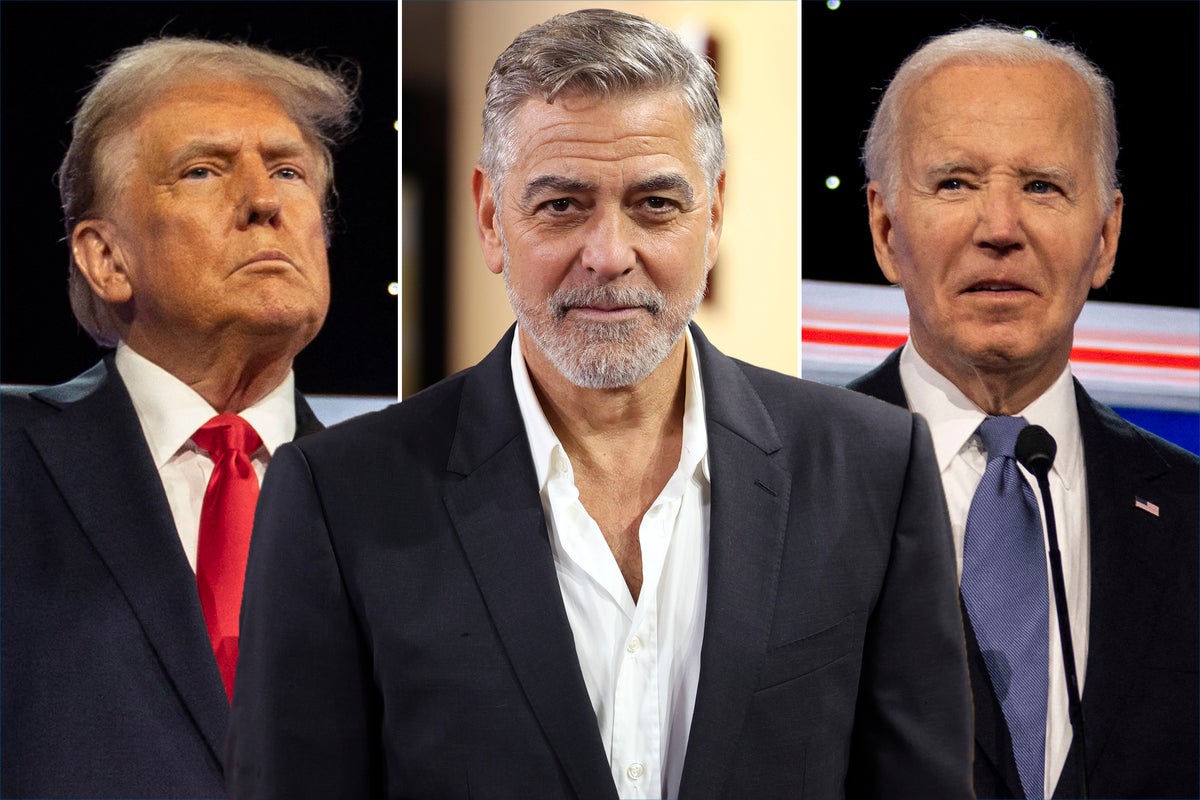Trump tells ‘fake movie actor’ George Clooney to ‘get out of politics’ after he urged Biden to step aside