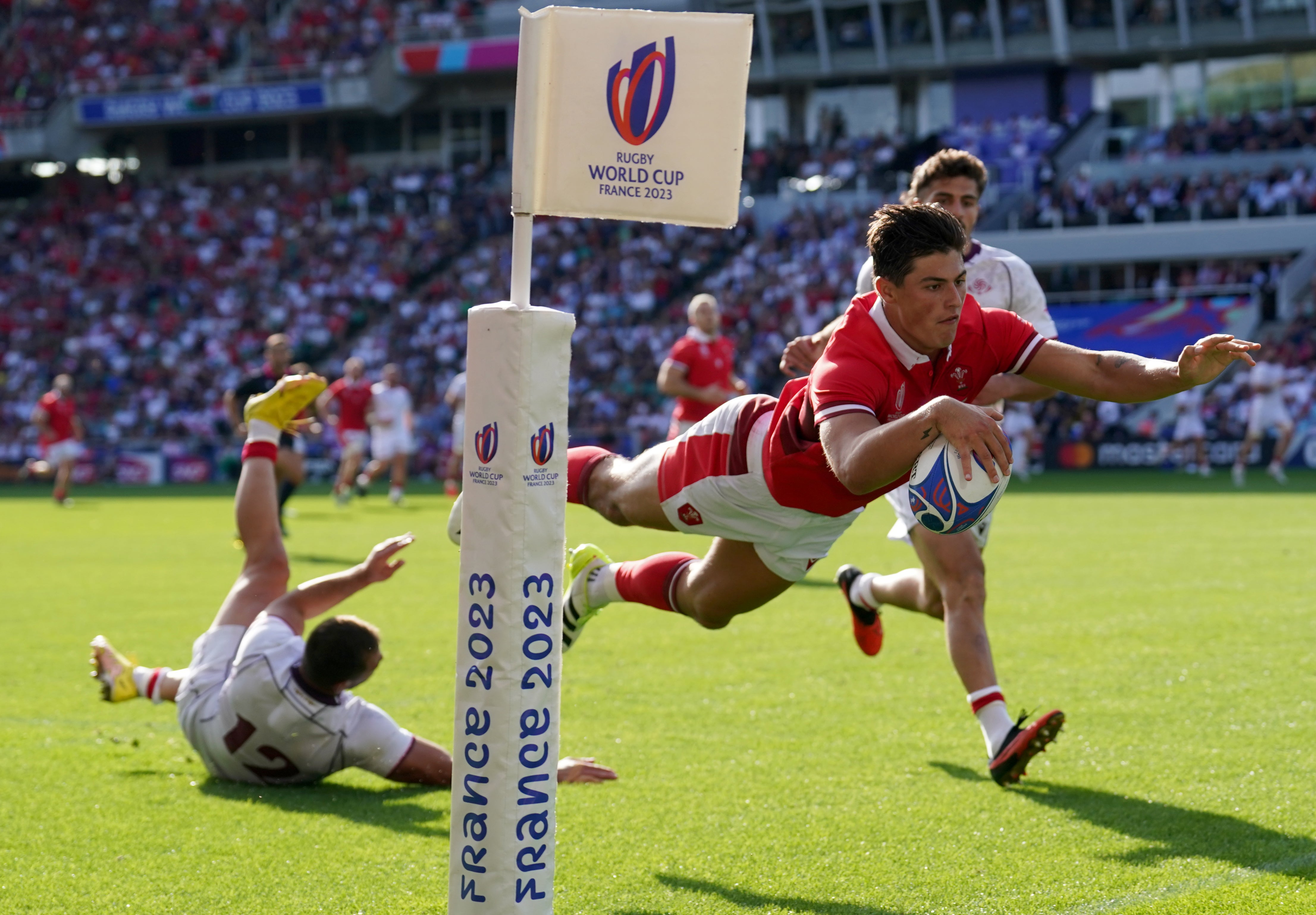 Wales’ last Test match win was against Georgia at the 2023 World Cup (David Davies/PA)