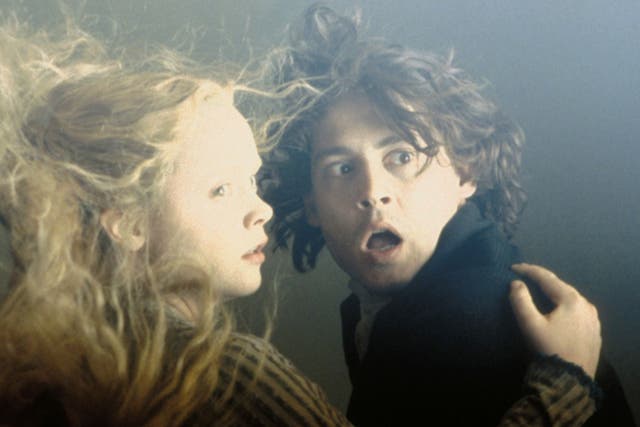 <p>Christina Ricci and Johnny Depp in ‘Sleepy Hollow’ </p>