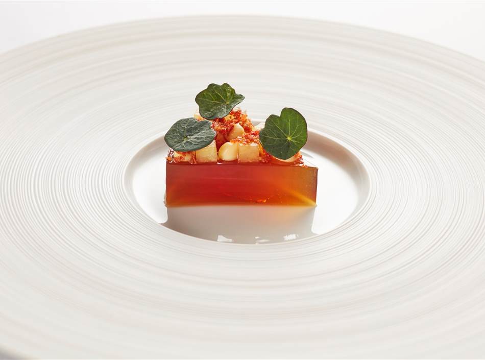 The dish to watch: warm Iberico ham jelly