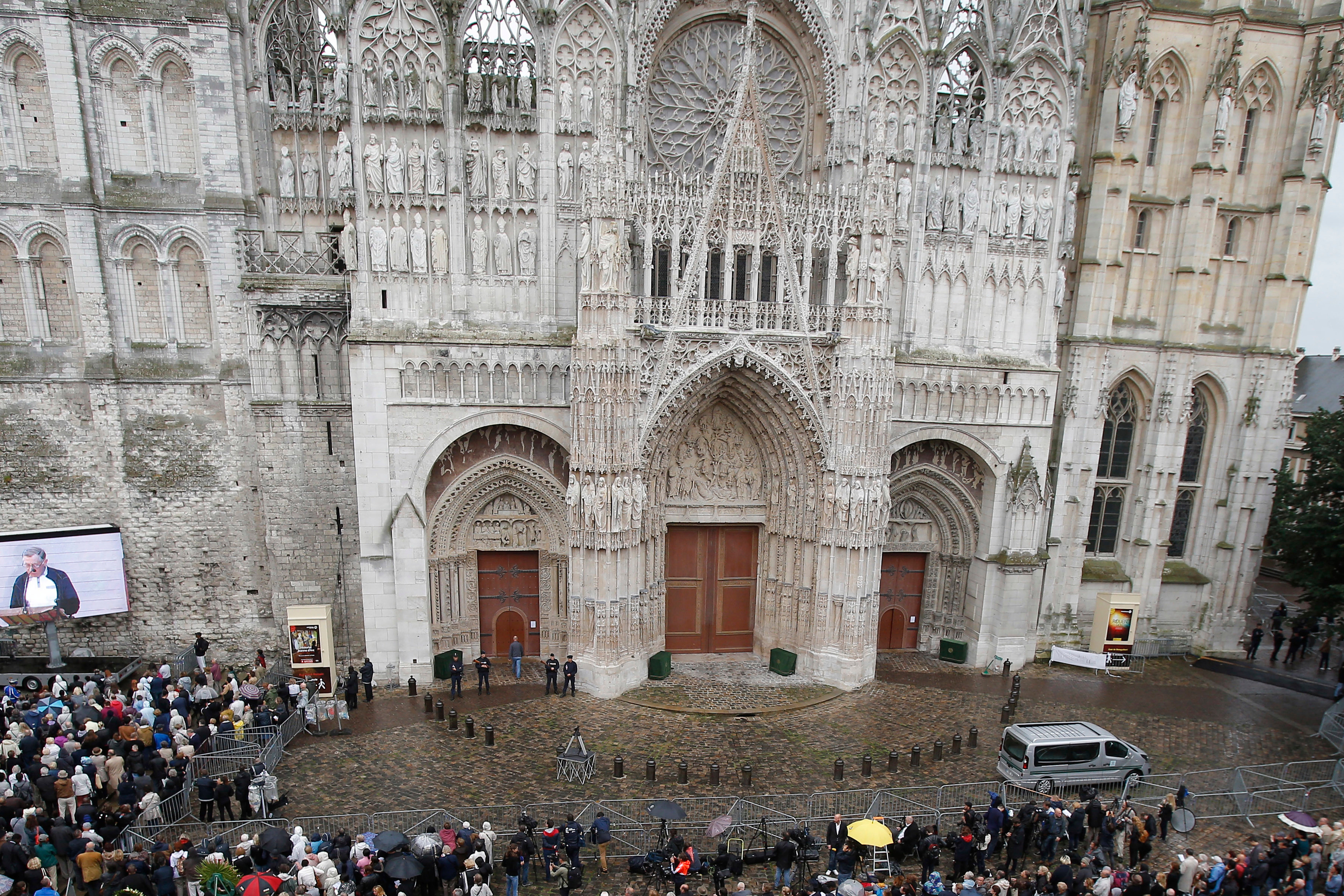 Rouen cathedral in 2016