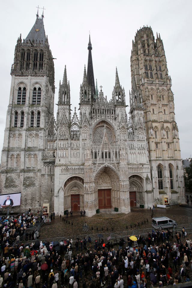 France Cathedral Fire