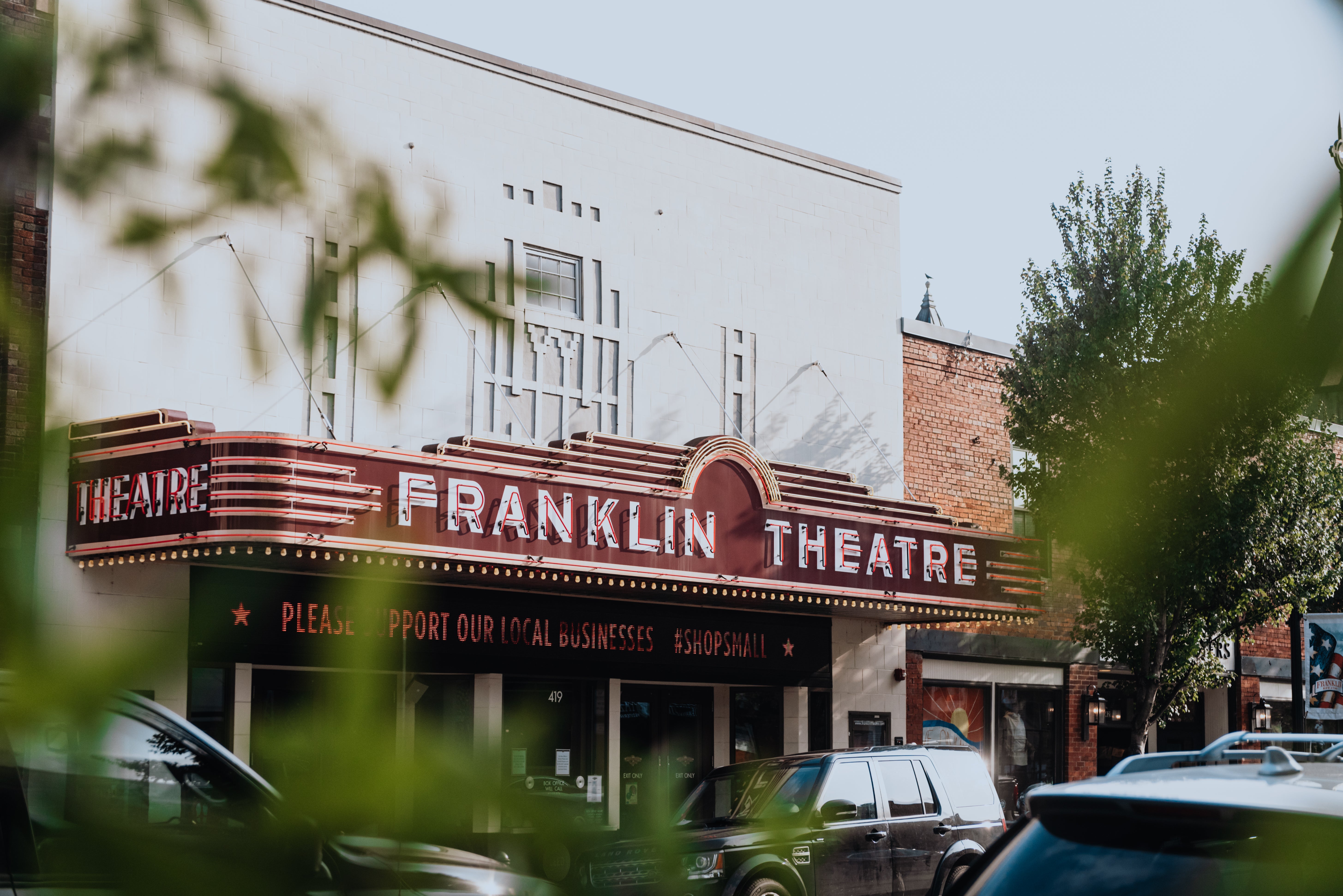 The Franklin Theatre has been on Main Street since the early 1930s and today is considered one of the best music venues in the world