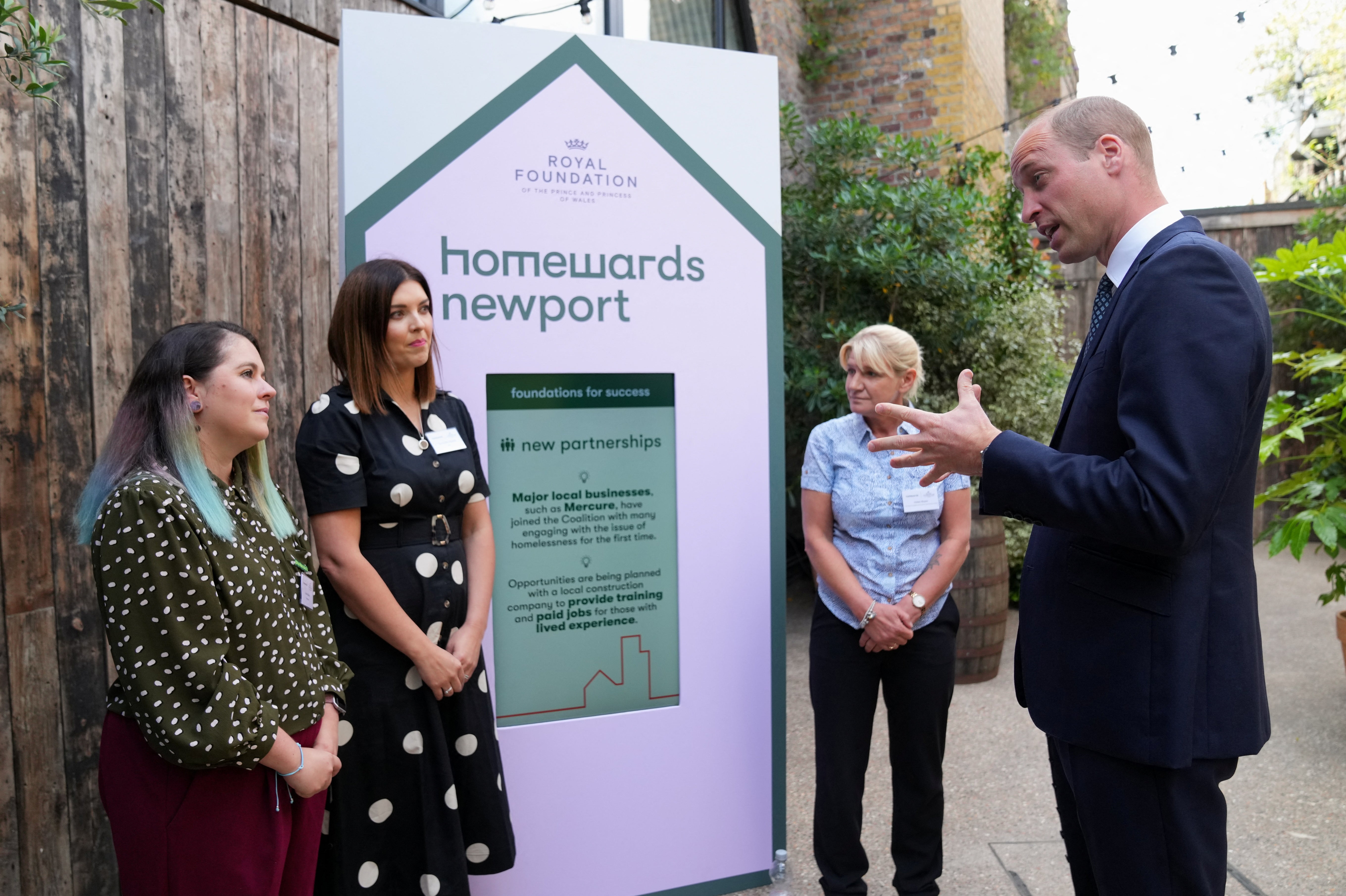 William believes Homewards ‘will have the power to inspire change across the UK and beyond’