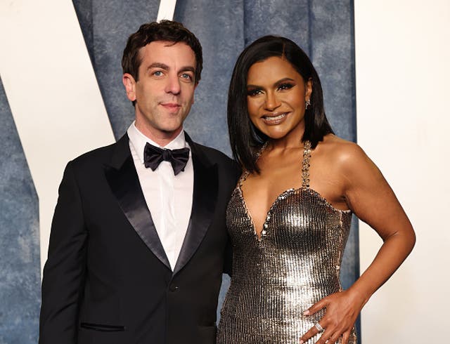 <p>BJ Novak reveals he’s met Mindy Kaling’s youngest daughter</p>