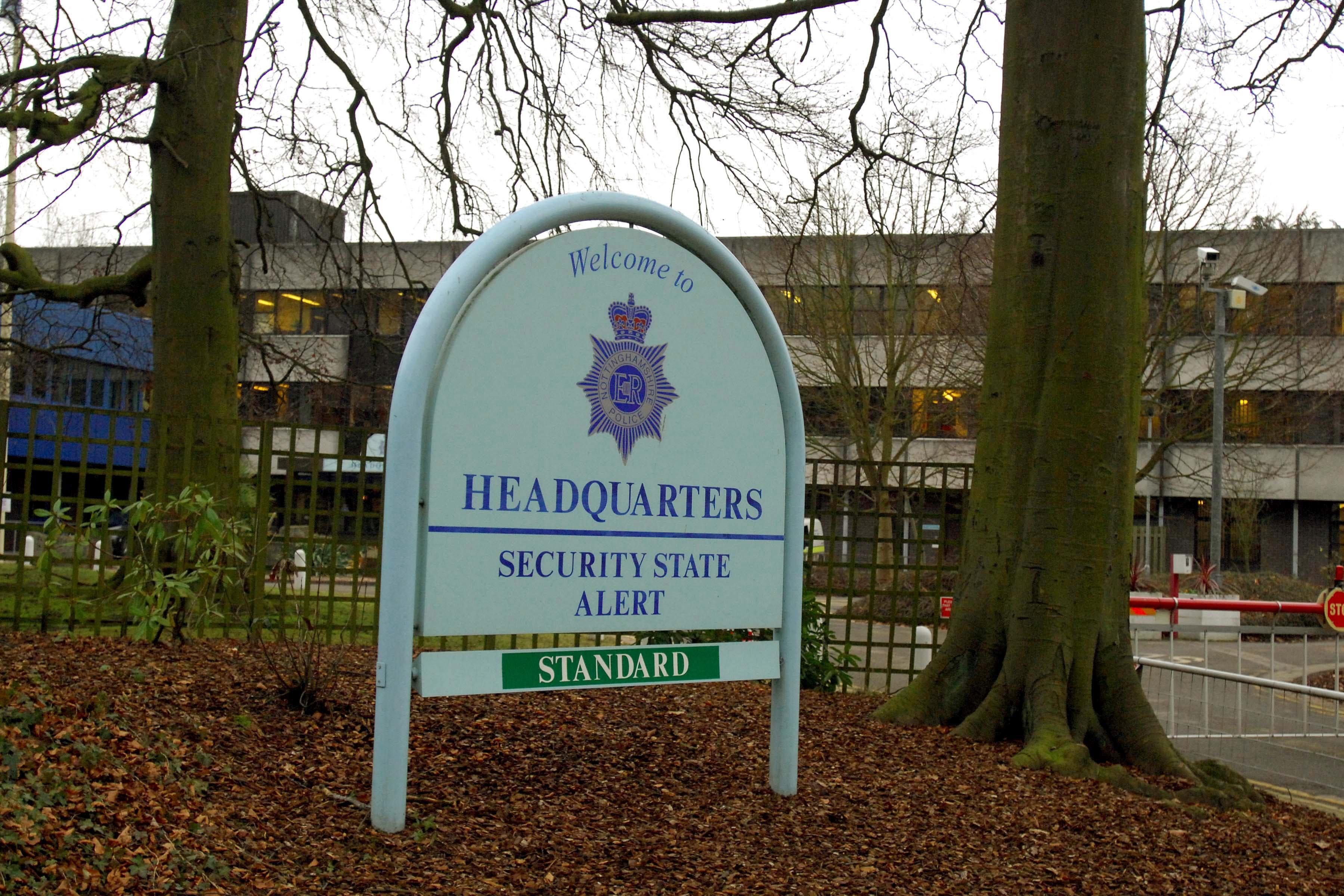 Nottinghamshire Police headquarters (Rui Vieira/PA)