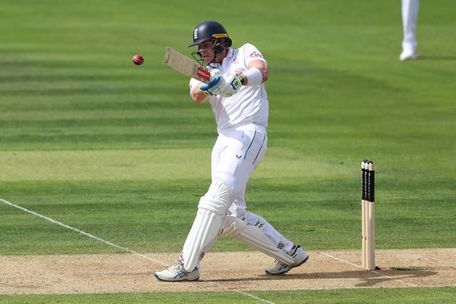 Jamie Smith impressed with a knock of 70 on his Test debut (Steven Paston/PA)