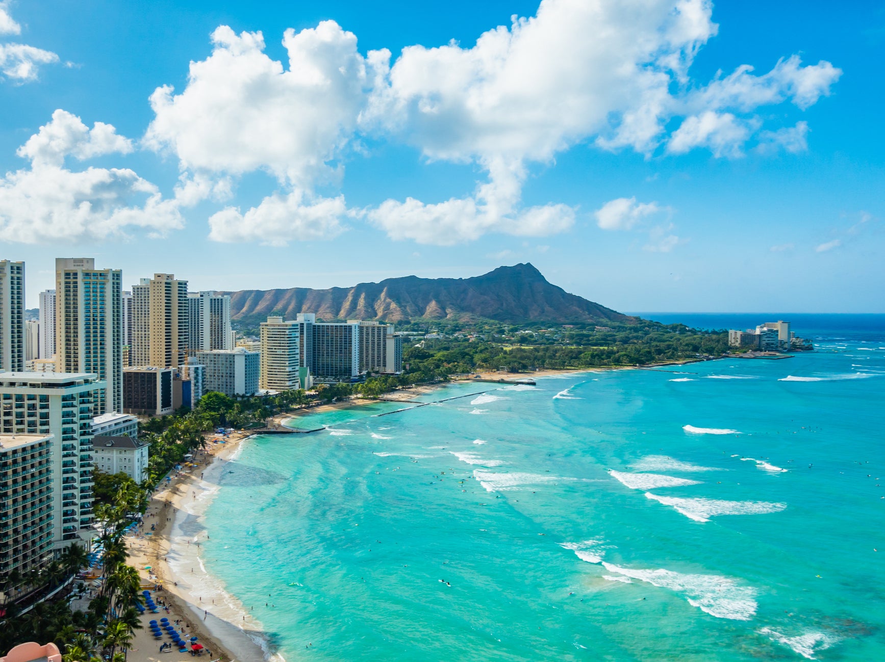 Honolulu is home to the majority of Hawaii’s cosmopolitan population
