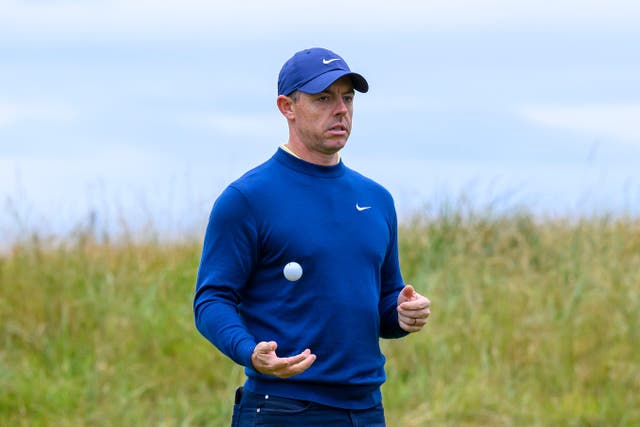 Rory McIlroy bounced back from his US Open heartbreak to card an opening 65 in the defence of his Scottish Open title (Malcolm Mackenzie/PA)