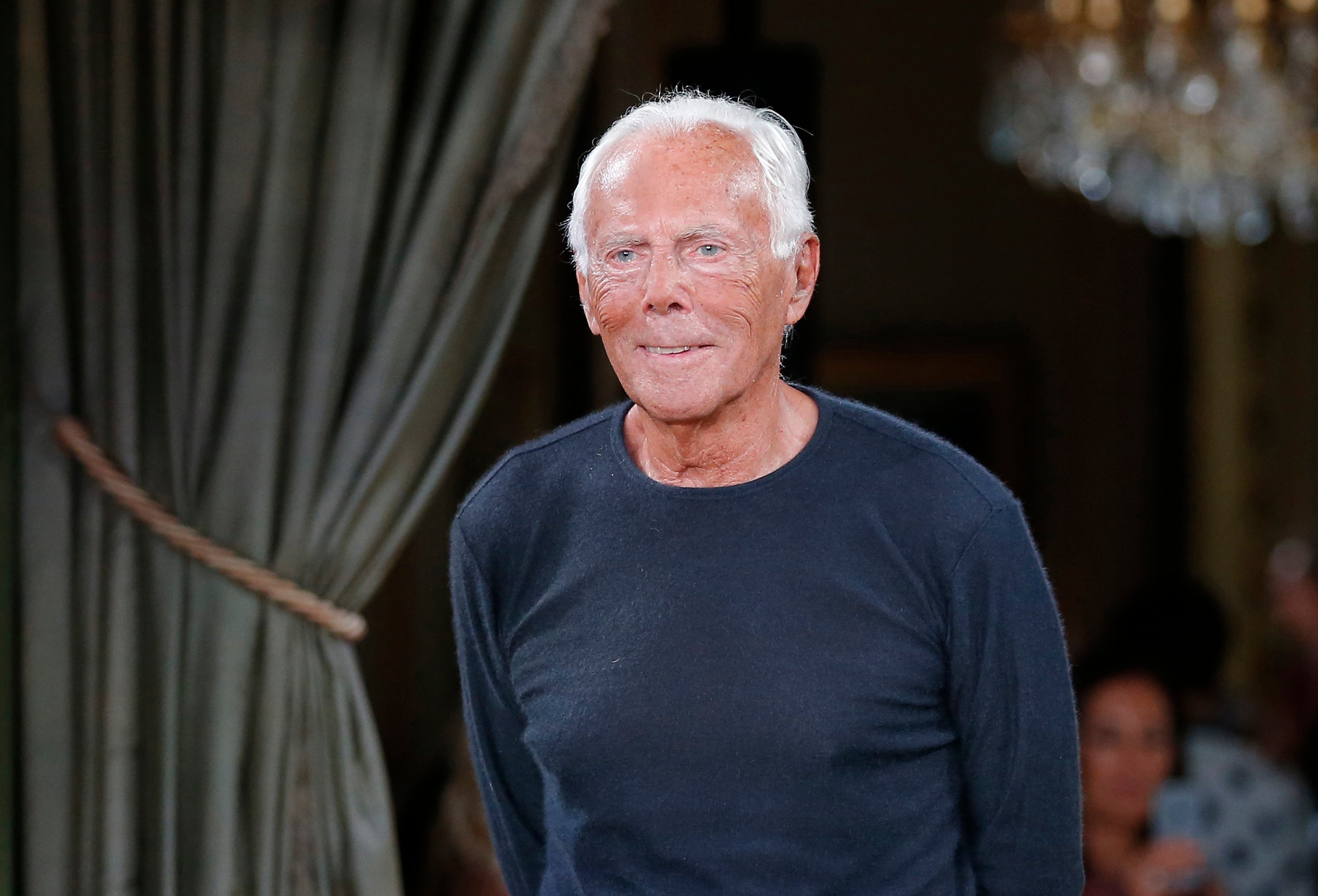 Milan fashion mainstay Giorgio Armani celebrates 90th birthday like any ...