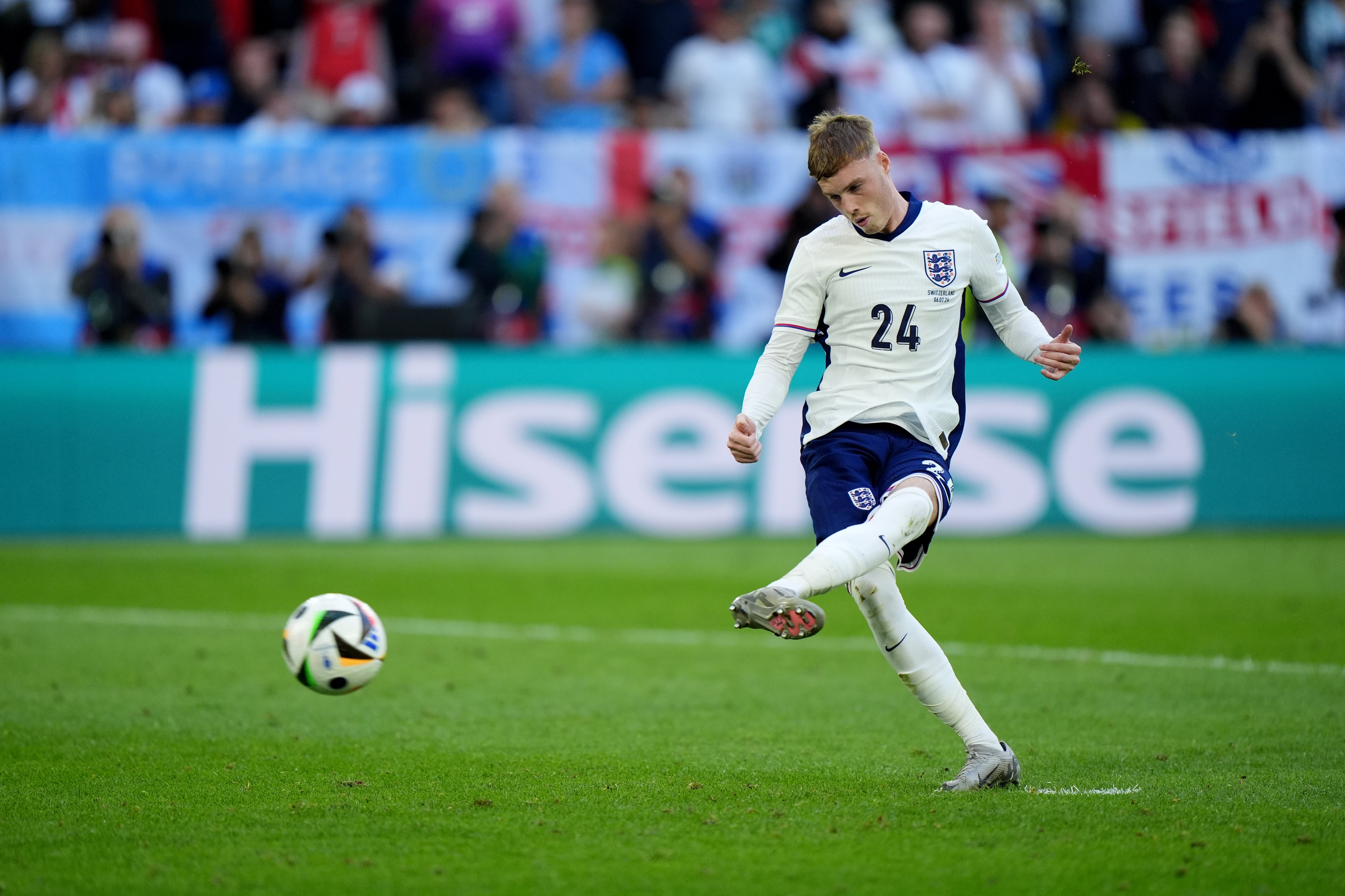 Cole Palmer feels the whole squad are “buzzing” after their semi-final victory (Bradley Collyer/PA)