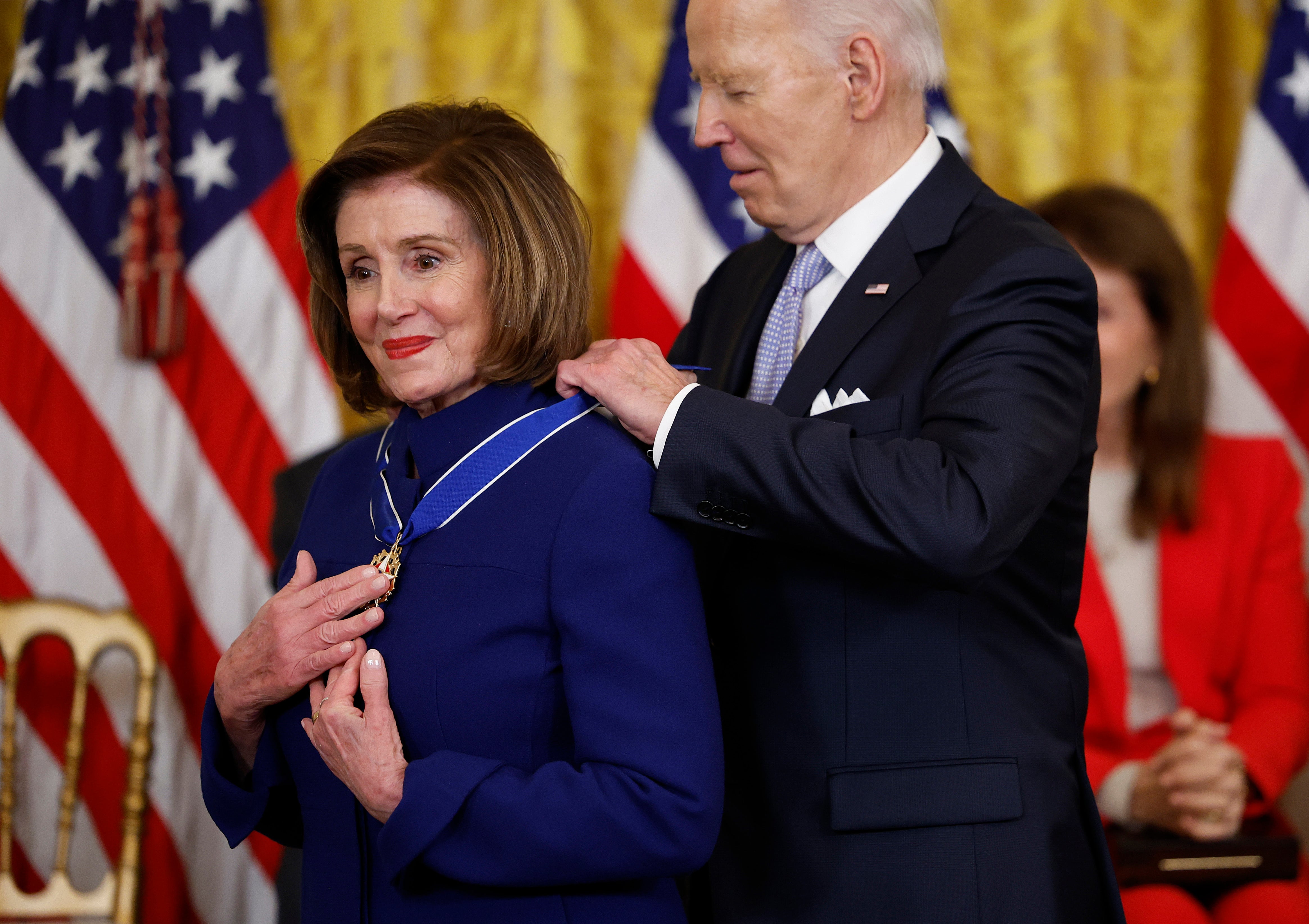 Former Speaker of the House Nancy Pelosi has been equivocal in her support for President Joe Biden.