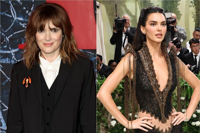 <p>Winona Ryder speaks out about controversy over Kendall Jenner’s 2024 Met Gala dress</p>