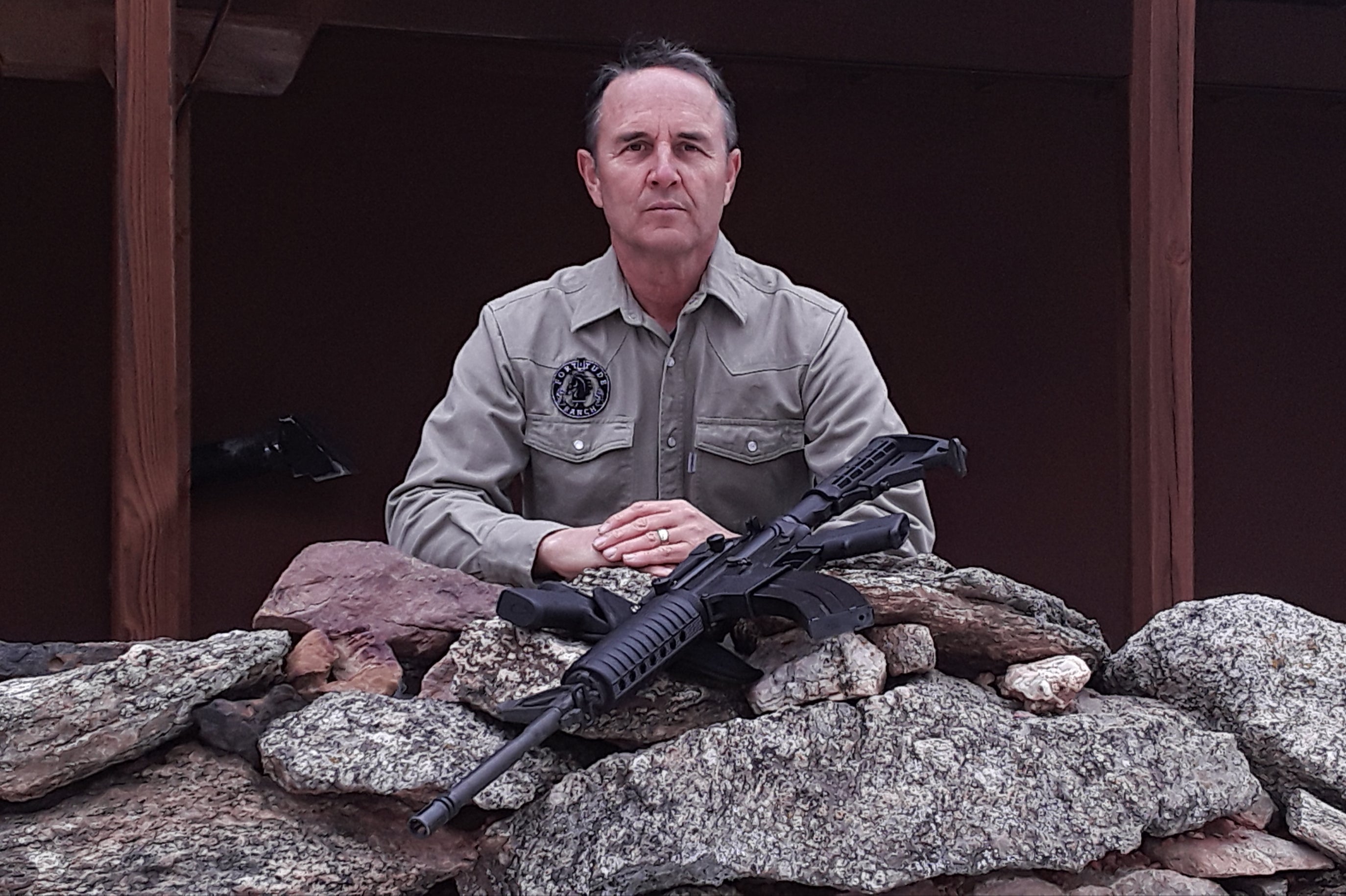 Drew Miller, founder of the survival company Fortitude Ranch
