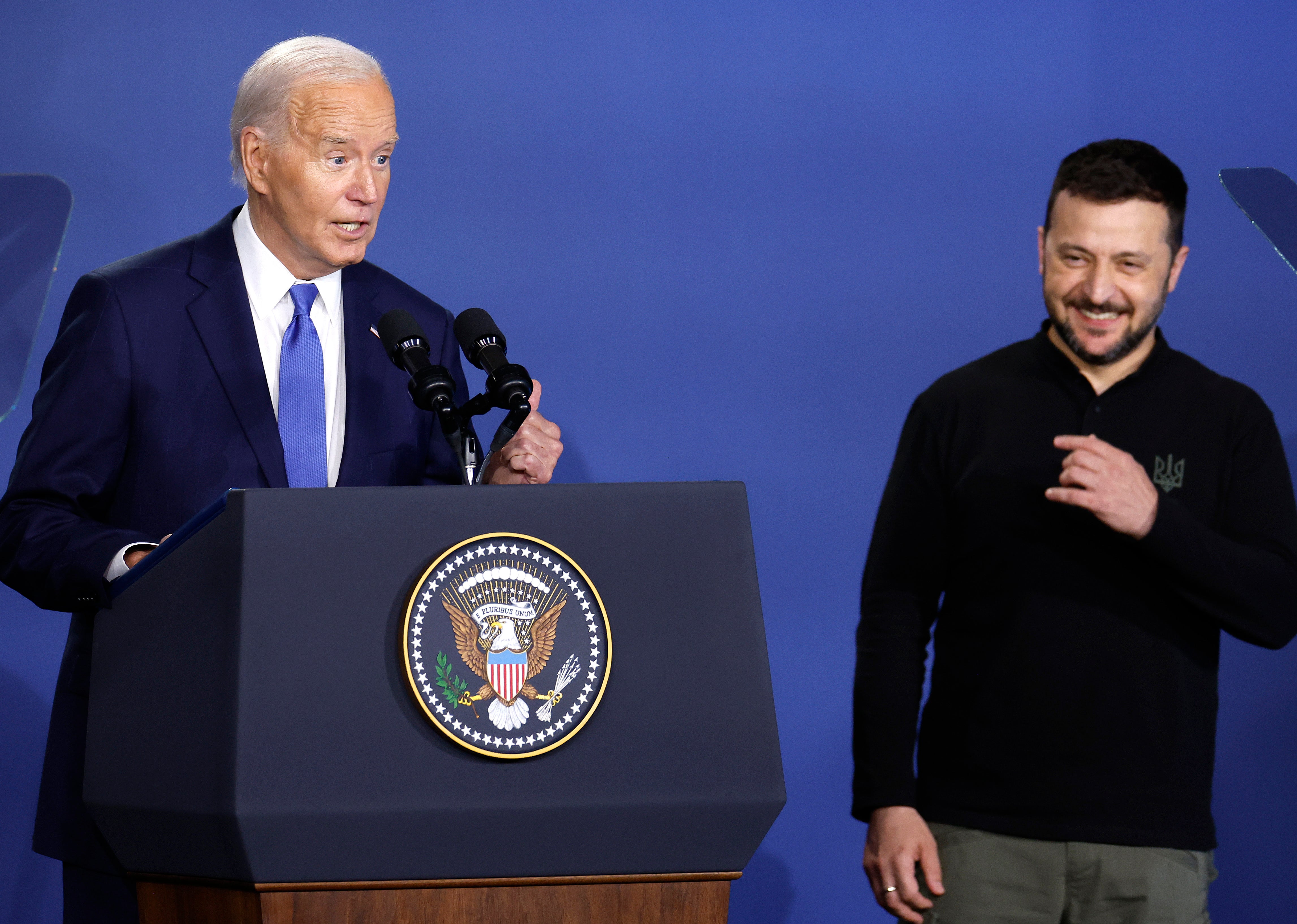 Concerns further mounted when Biden referred to Ukrainian President Voloymyr Zelensky as “President Putin.”