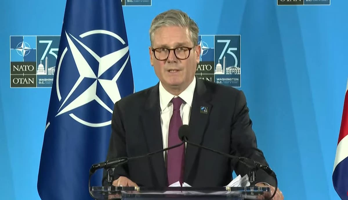 Starmer refuses to criticise Biden after US president introduces Zelensky as &lsquo;Putin&rsquo; &ndash; live 