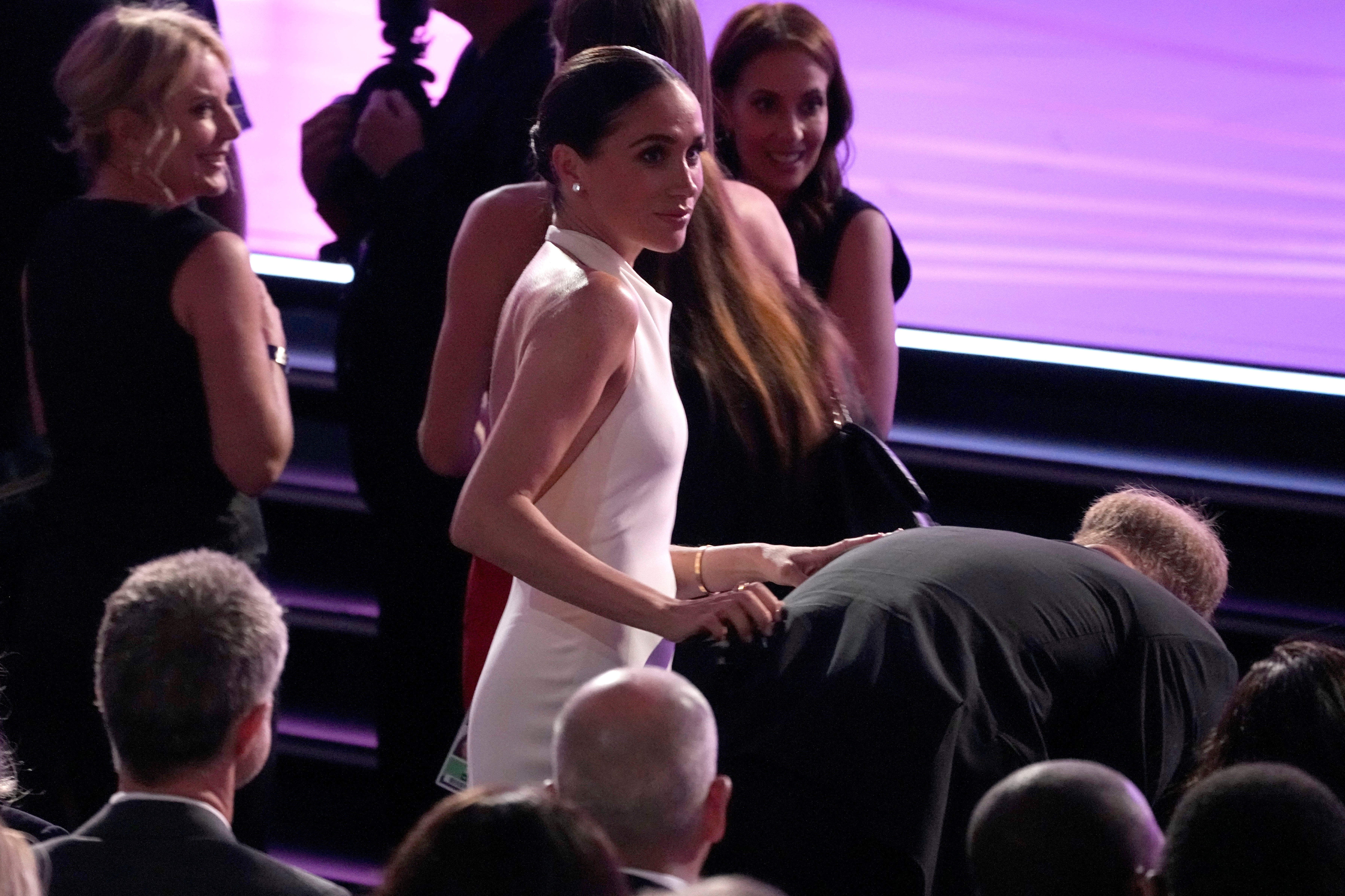 Meghan Markle attends the Espy awards on Thursday (Mark J Terrill/AP)