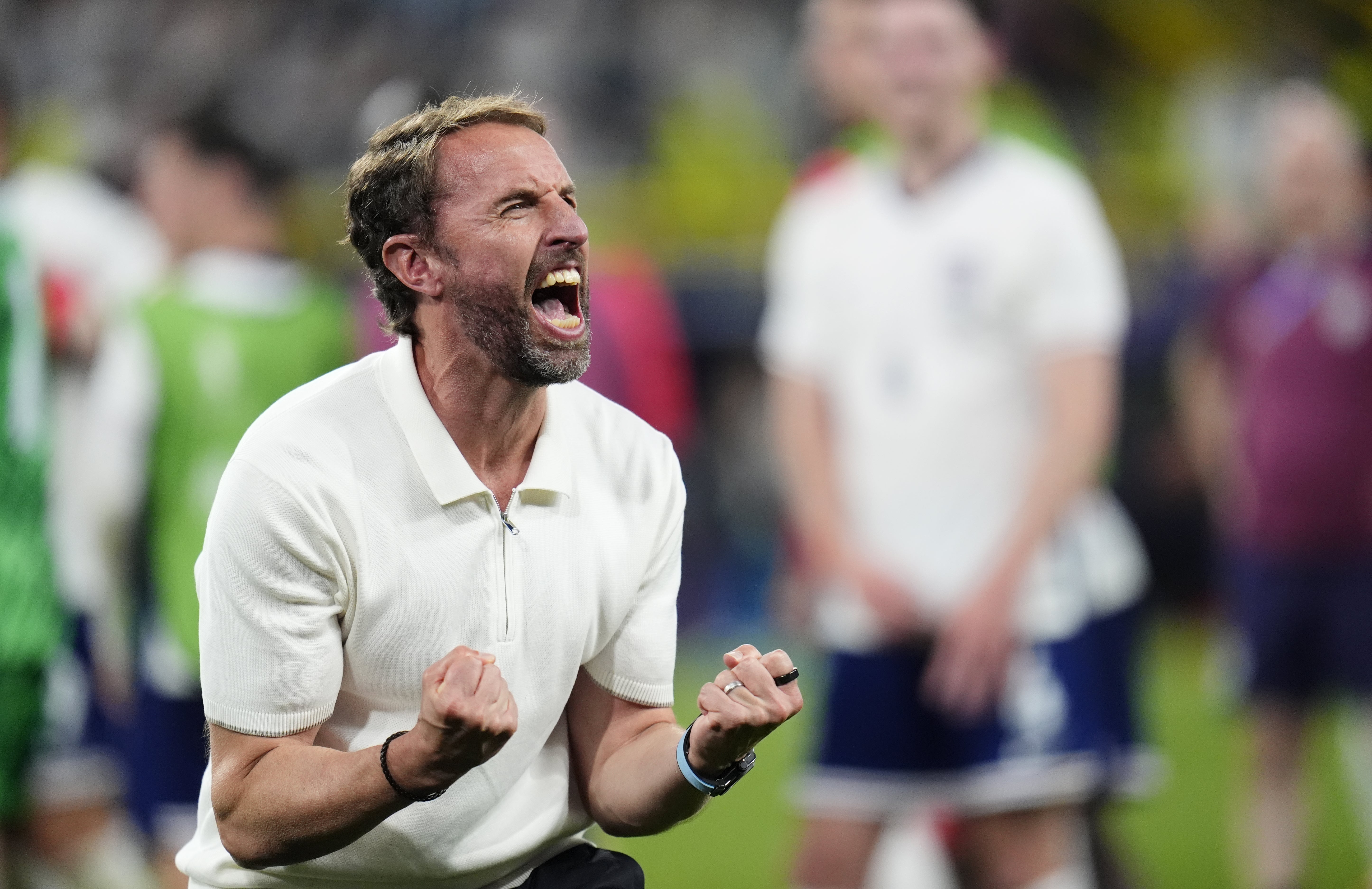 ...the smell of the semi-final that hung in the air / From Dortmund, Germany, had me watching TV / For the last ten minutes of the game and an England win