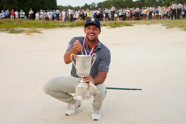 <p>Bryson DeChambeau won last year’s US Open</p>
