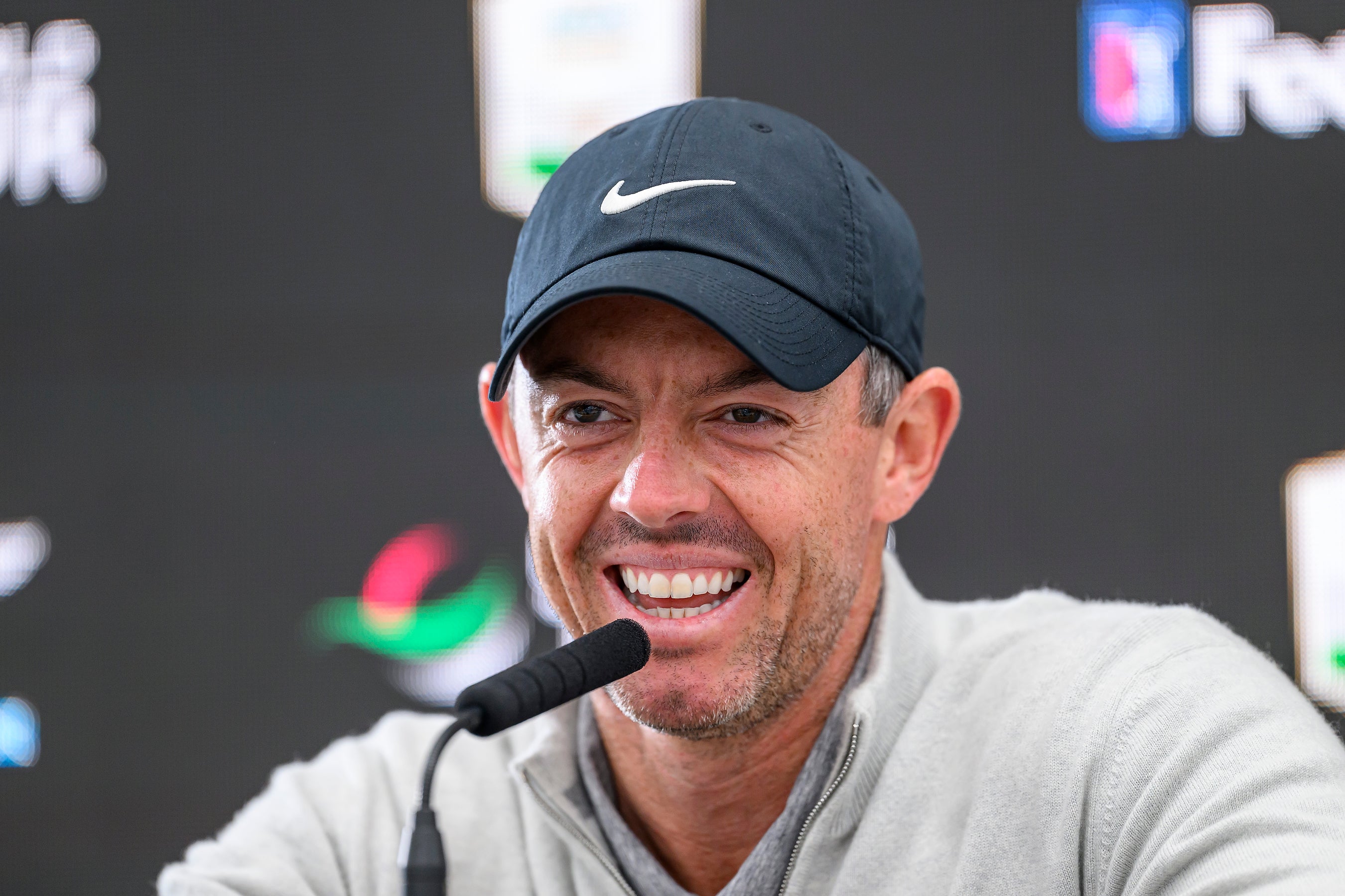Rory McIlroy during a press conference ahead of the Genesis Scottish Open (Malcolm Mackenzie/PA)