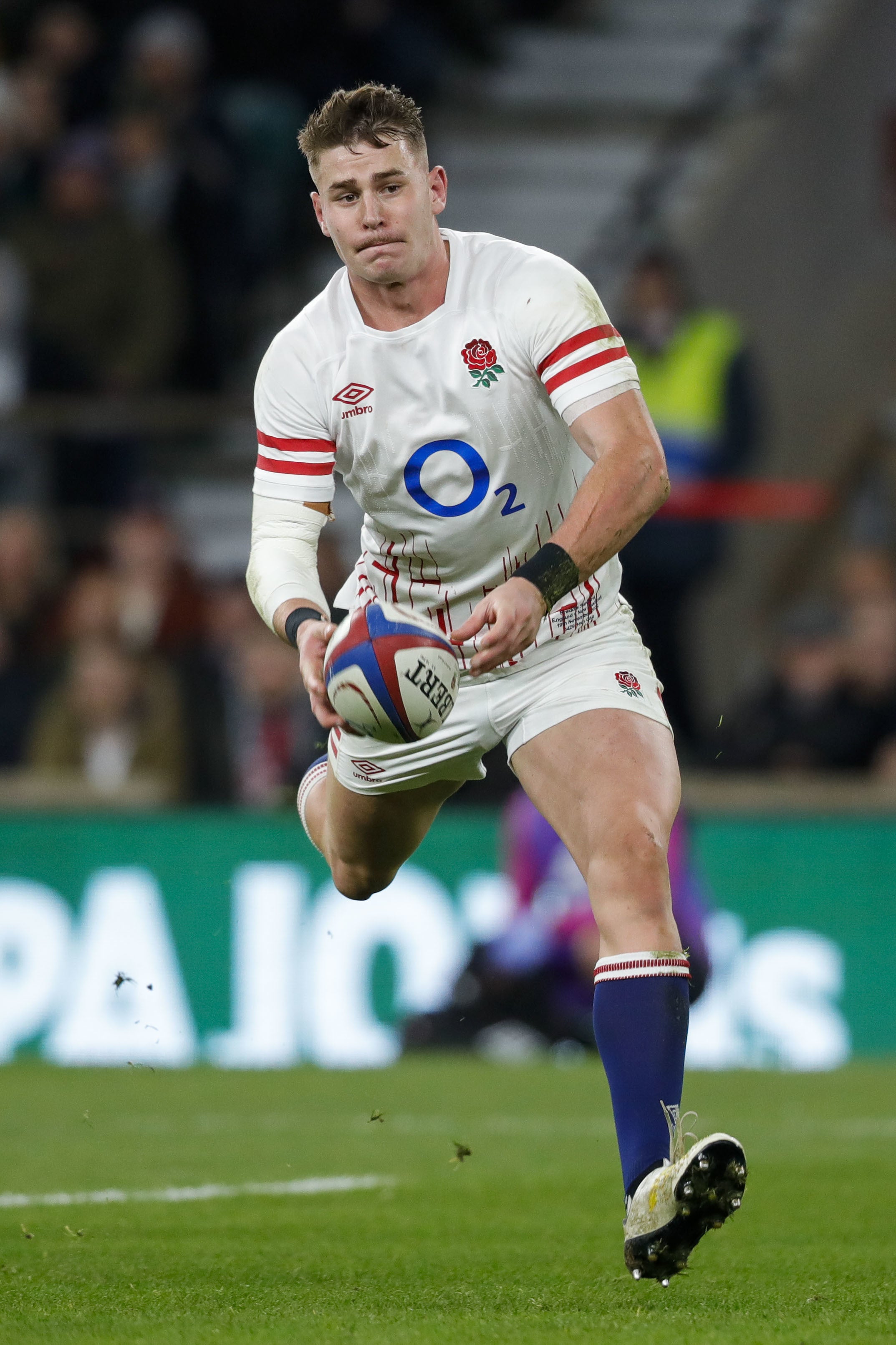 Freddie Steward slots in at full-back for England (Ben Whitley/PA)