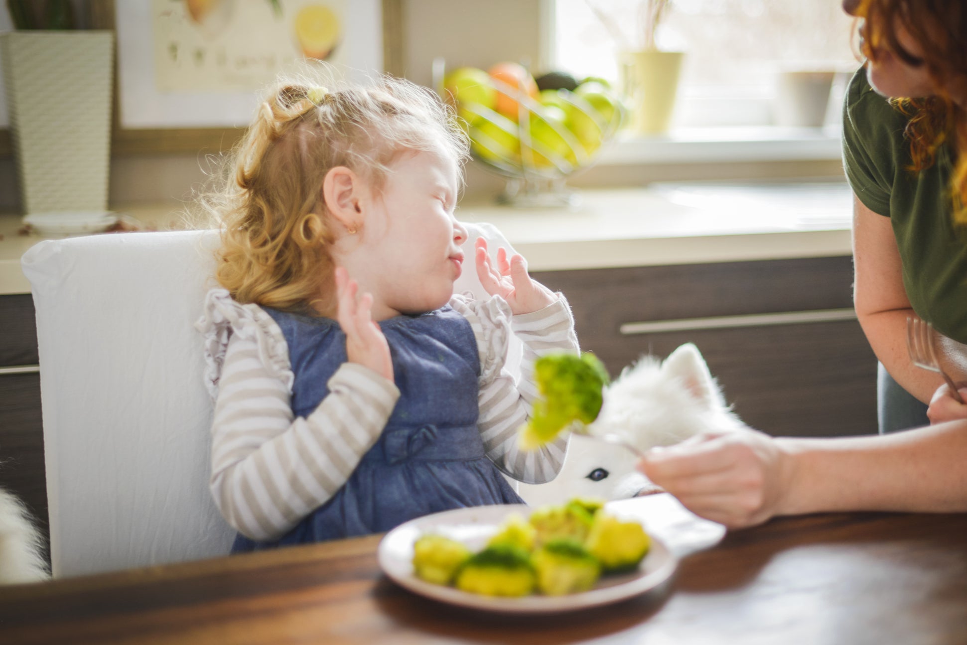 ‘I have no idea how to help Lola get over picky eating without nagging her. If I hand her a bowl of blueberries, she’ll burst into tears’