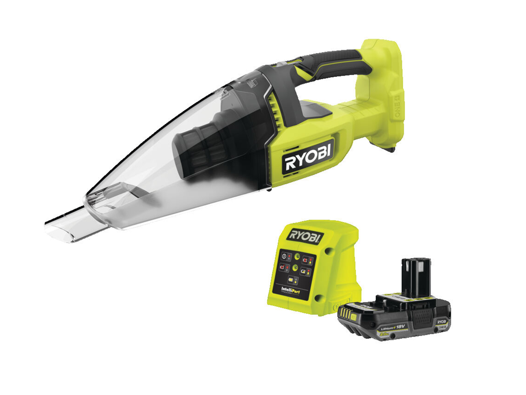 best handheld vacuum cleaner IndyBest review Ryobi 18V hand vac kit 