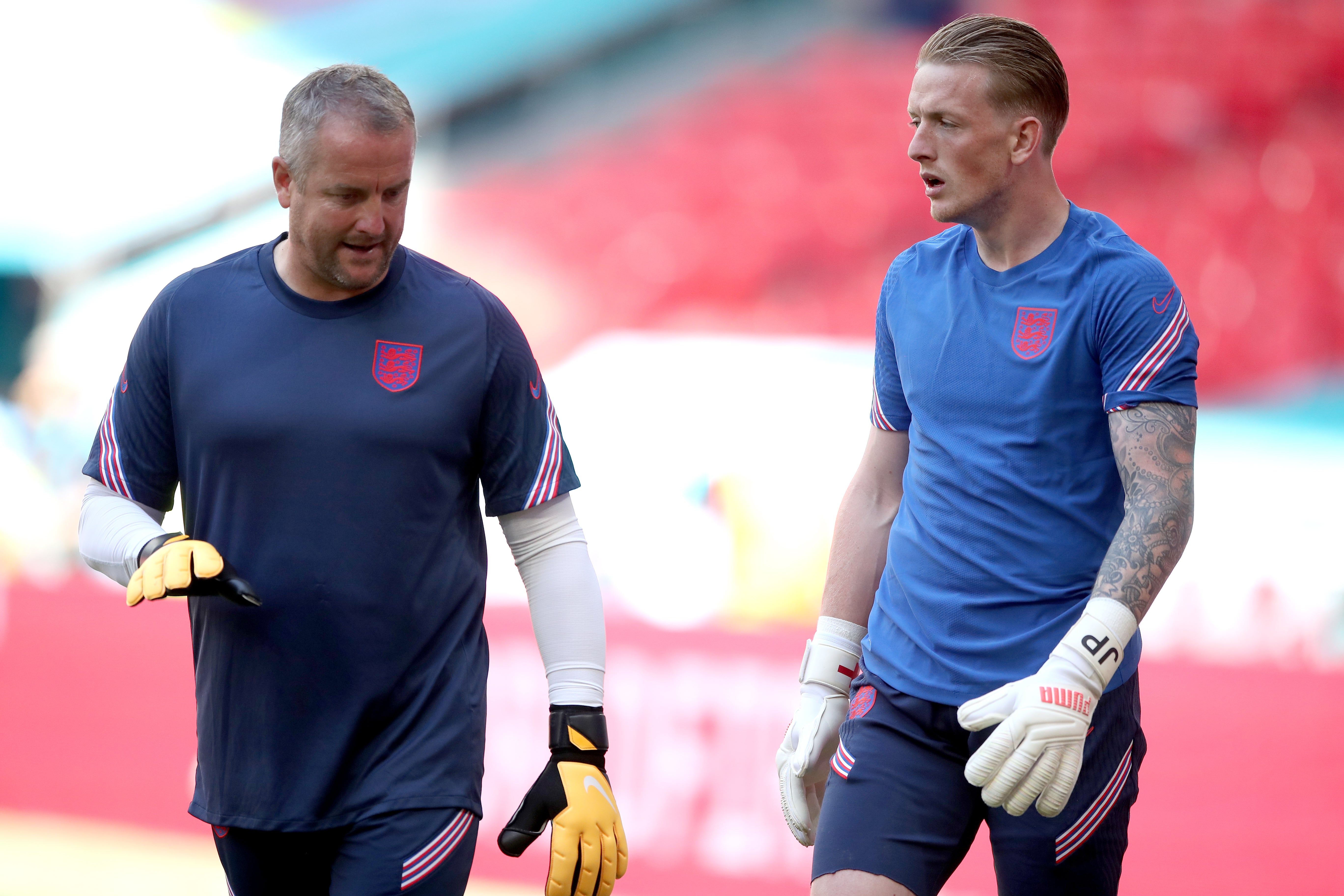 Martyn Margetson has worked with Jordan Pickford throughout his time as England goalkeeping coach (Nick Potts/PA)